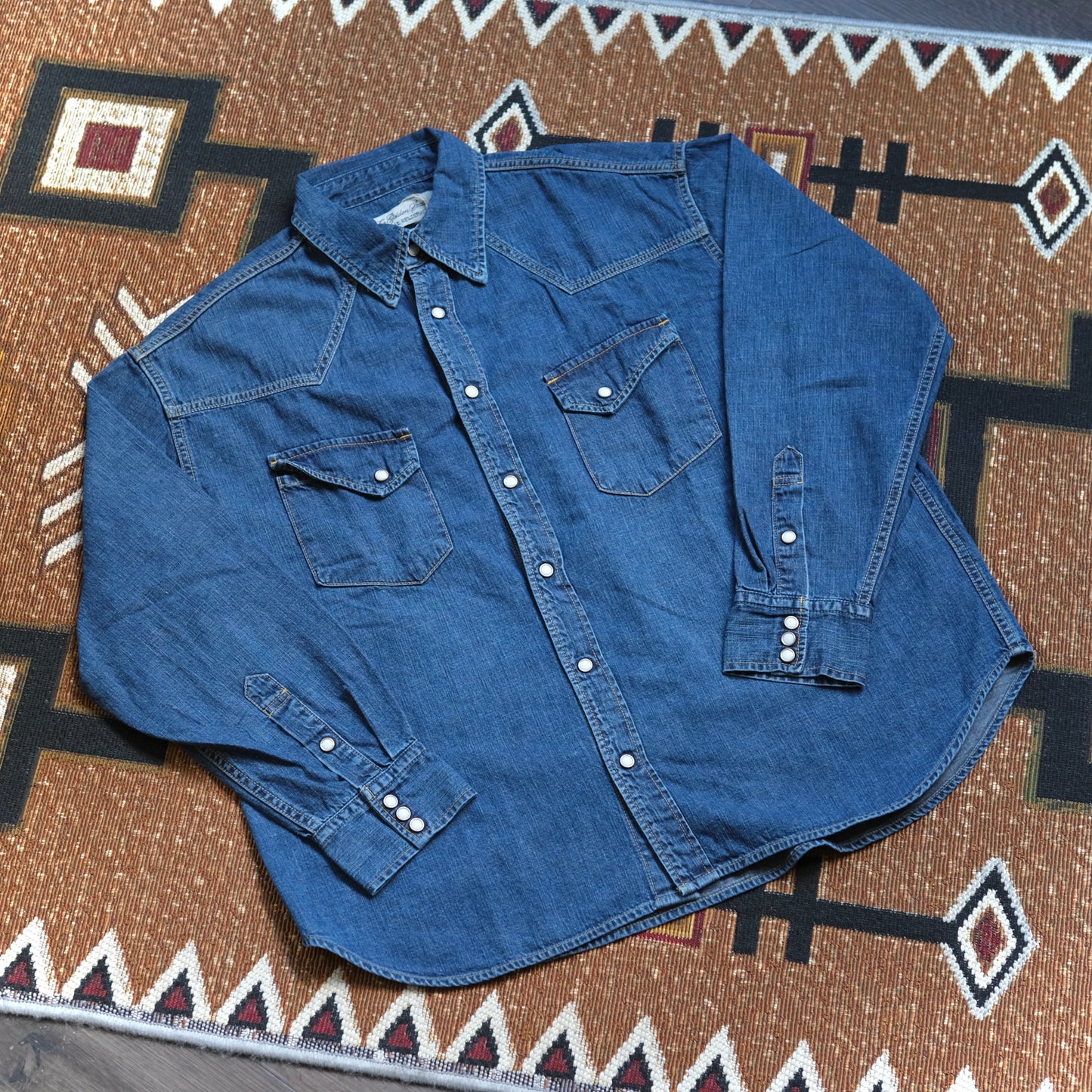 REMI RELIEF Denim Western Shirt