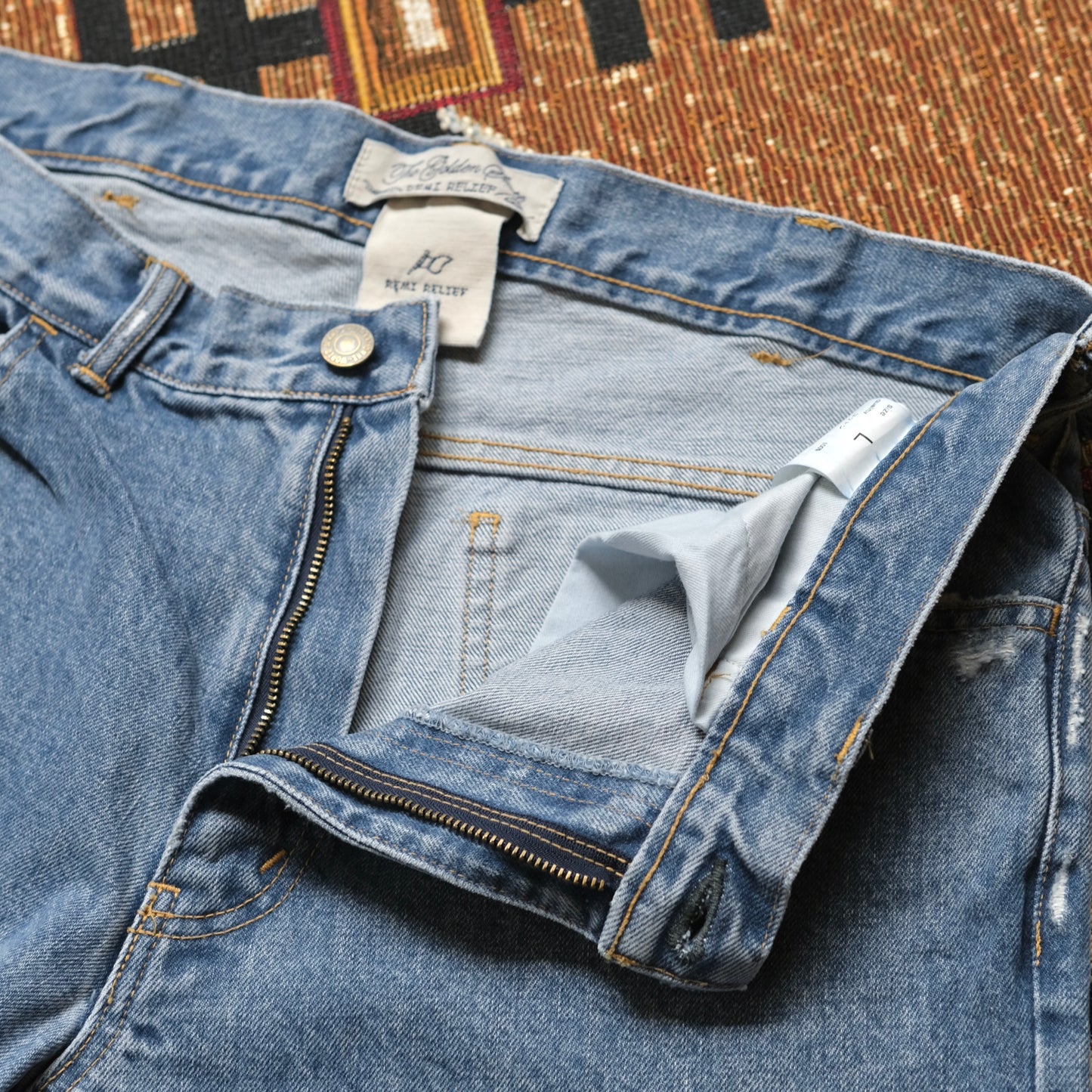 REMI RELIEF 14oz Denim 5 Pockets Pants (Repair)