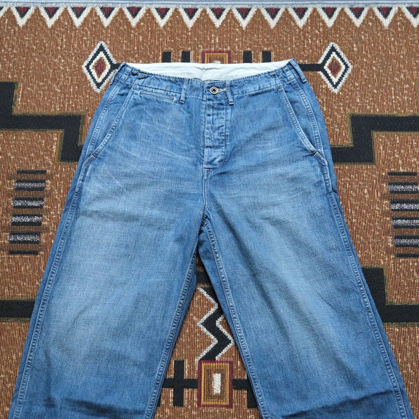 FULL COUNT U.S. Army Chino M-41 Denim HW