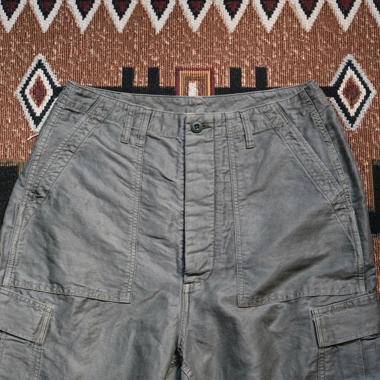 ANACHRONORM Linen Wide Baker 6P Pants