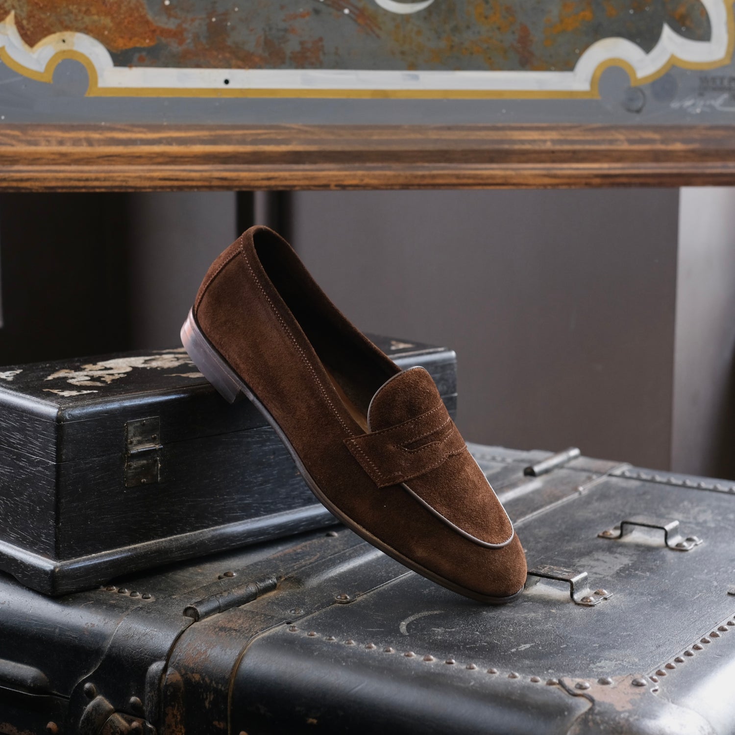Berwick1707 Unlined Belgian Penny Loafer (5541)