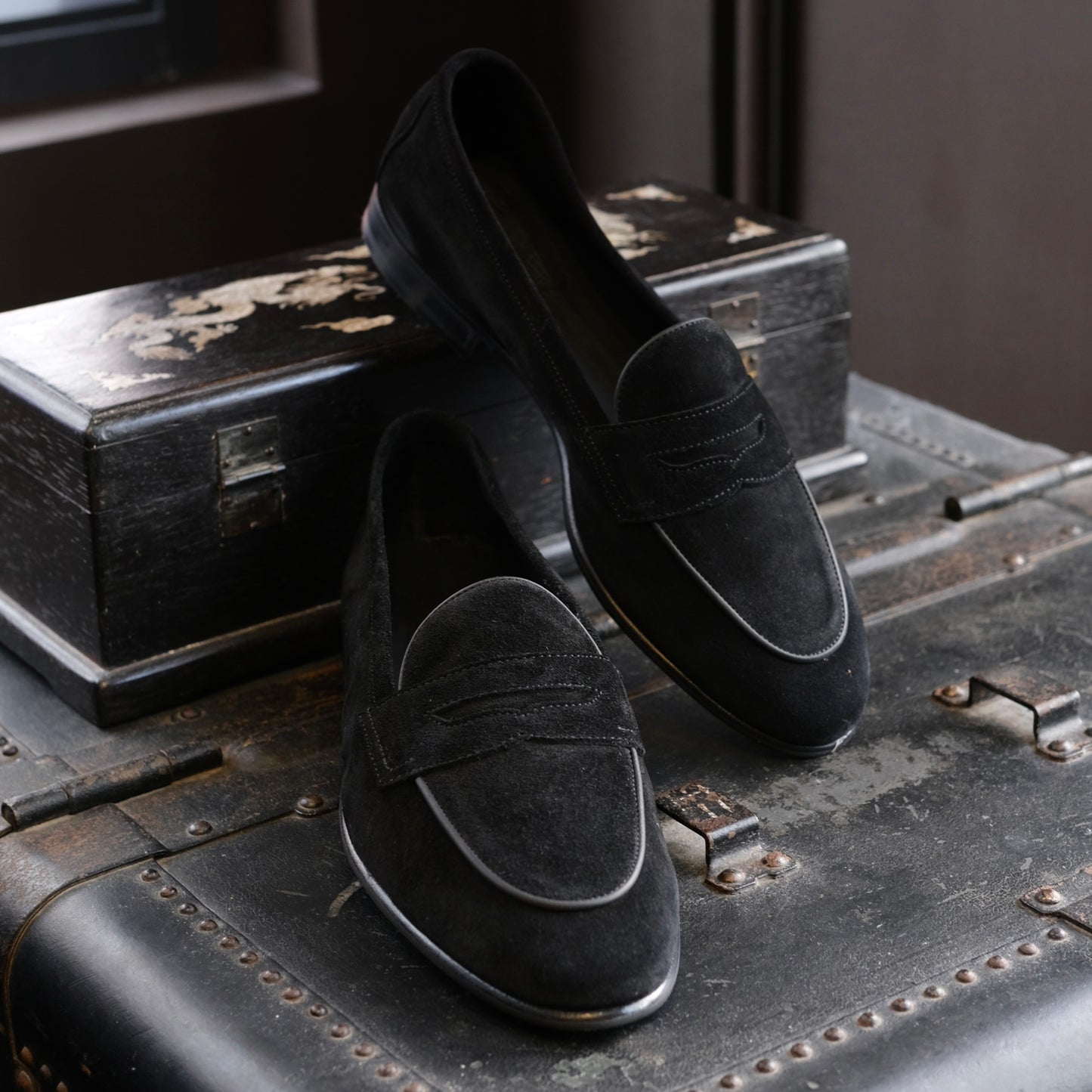 Berwick1707 Unlined Belgian Penny Loafer (5541)