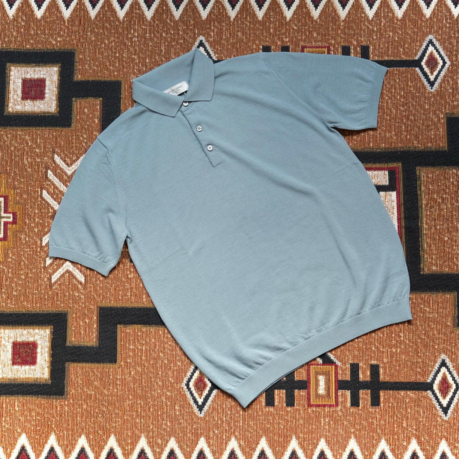 MOONCASTLE Ice Cotton Polo Neck