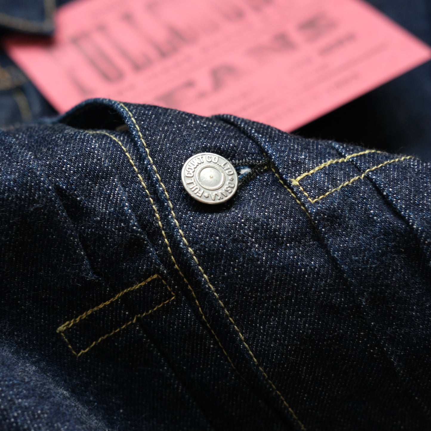 FULL COUNT Souvenir Embroidery Type 1 Denim Jacket (2107E)