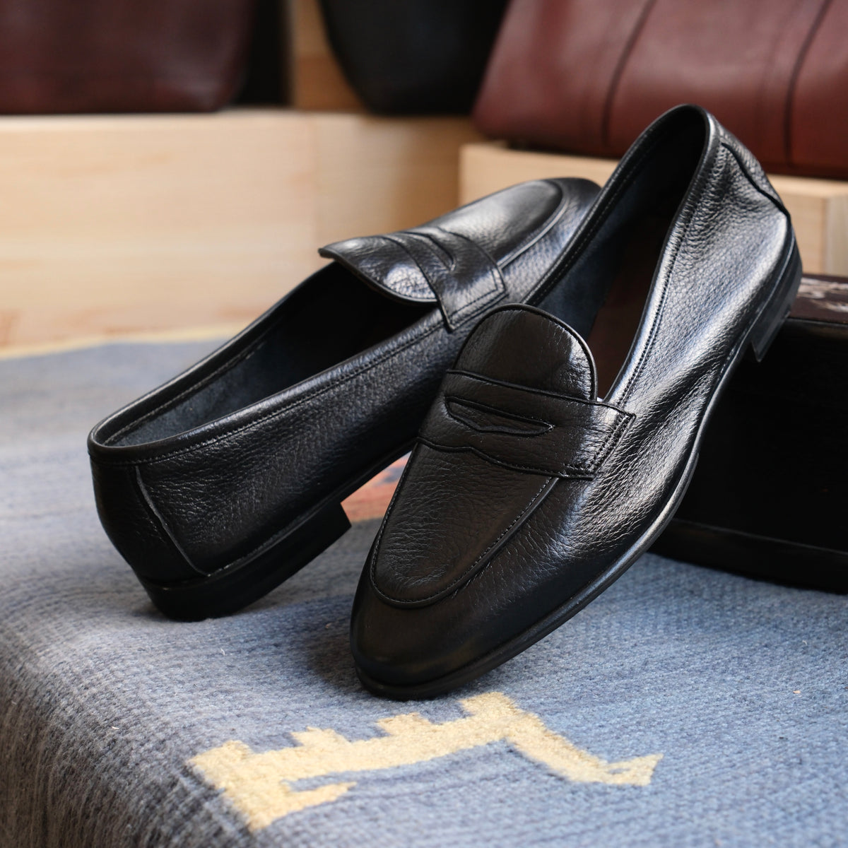 Berwick1707 Unlined Belgian Penny Loafer (5541)