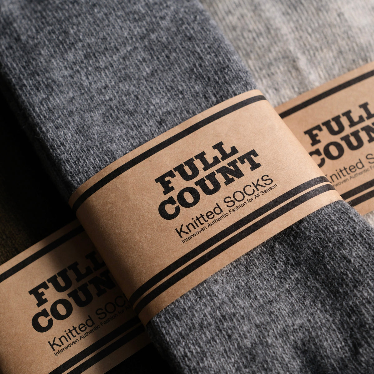 FULL COUNT Wool Cashmere Military Socks