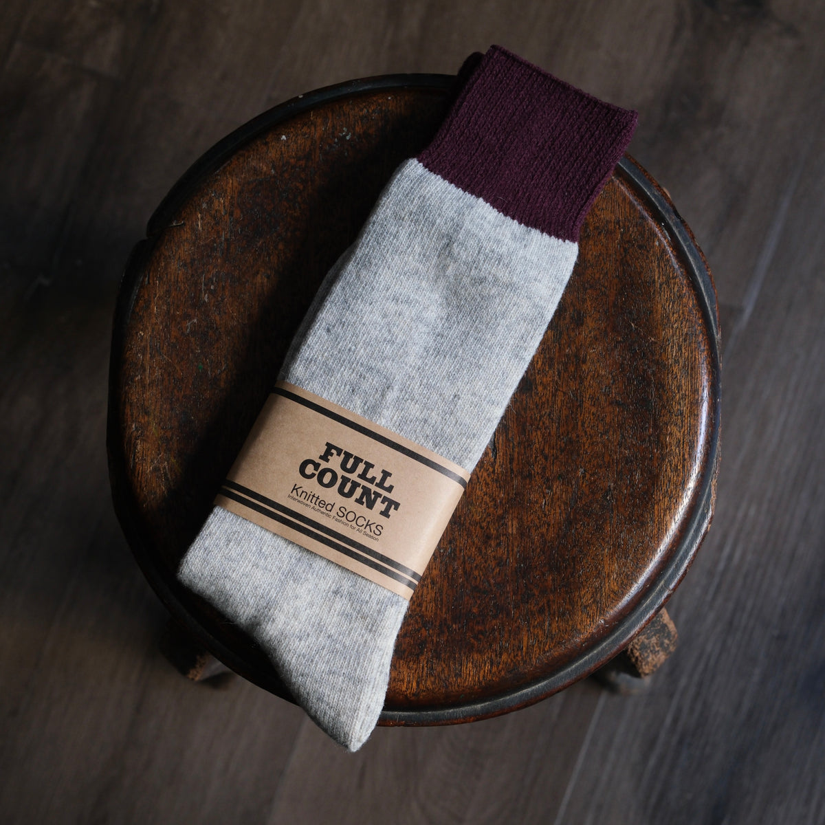 FULL COUNT Wool Cashmere Military Socks