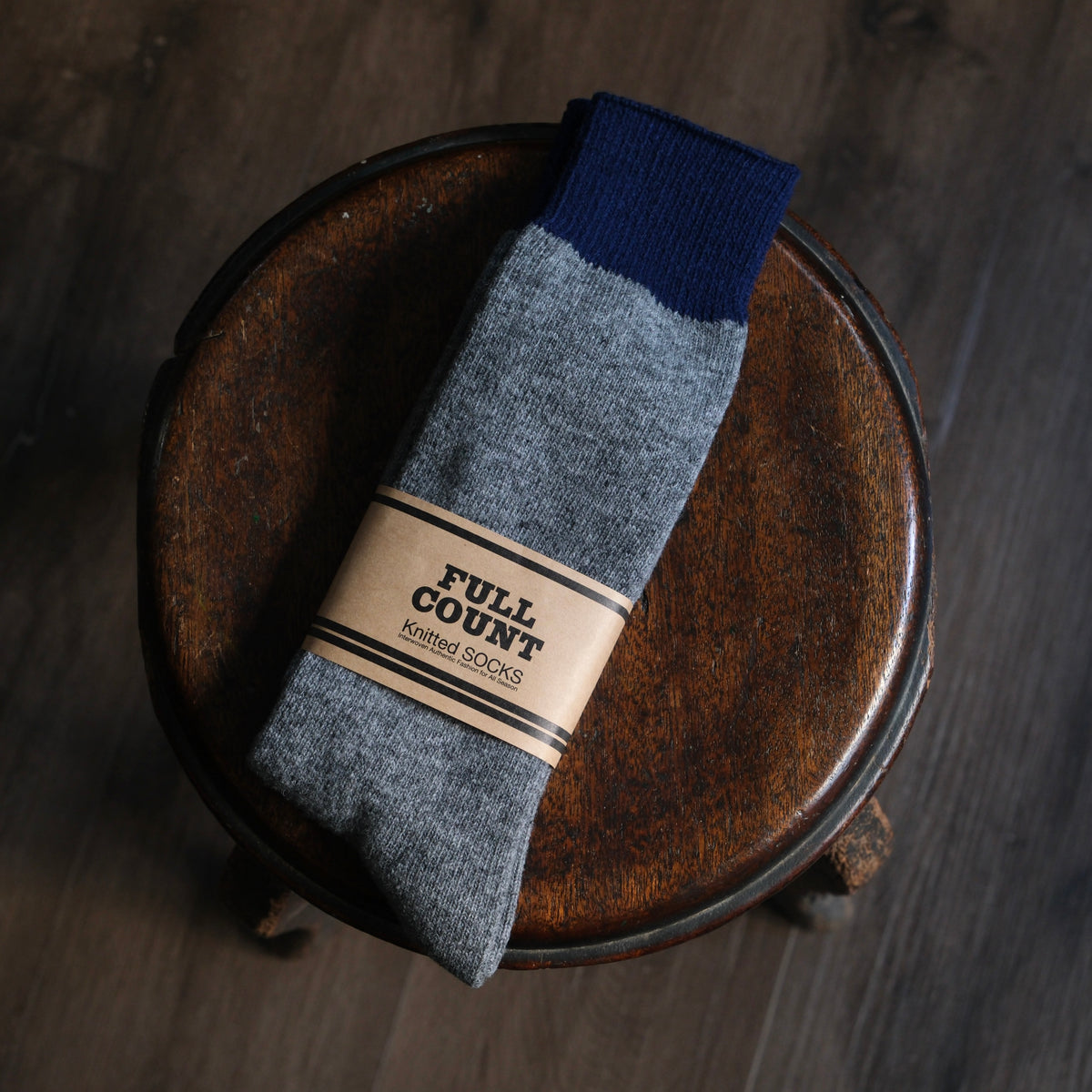 FULL COUNT Wool Cashmere Military Socks