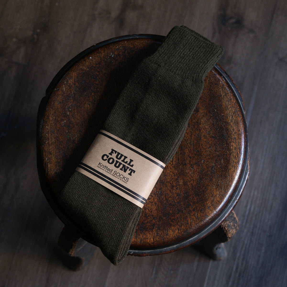 FULL COUNT Wool Cashmere Military Socks