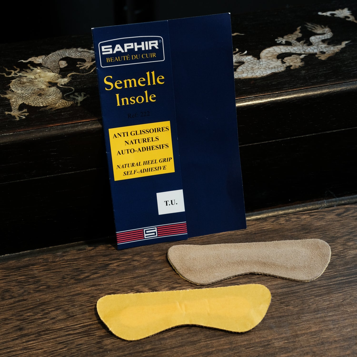 Saphir Suede Heel Grips