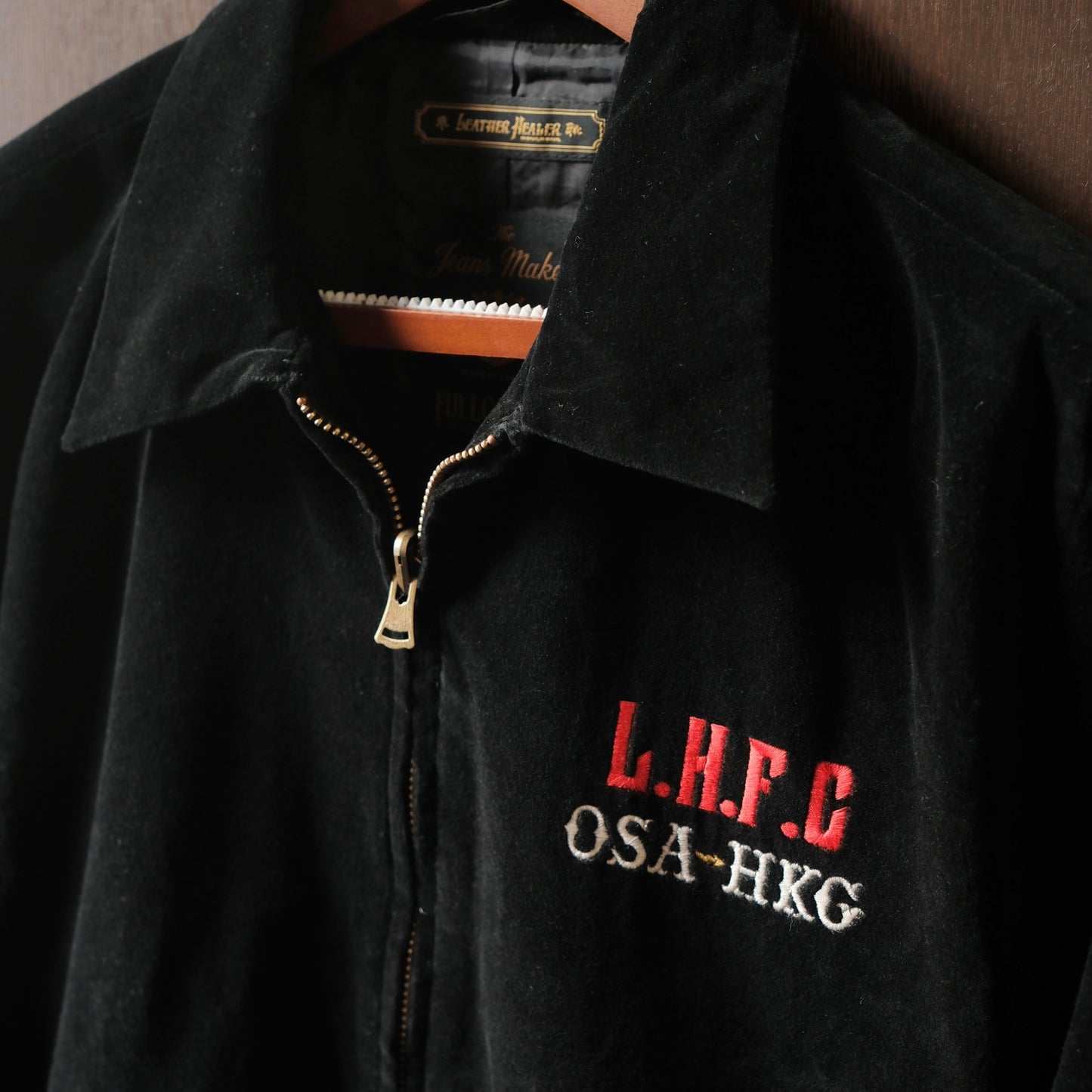 [PRE-ORDER] LEATHER HEALER x FULL COUNT Dragon & Phoenix Souvenir Jacket & Souvenir Porcelain Plate Set (LH 10th Anniversary Limited Edition)