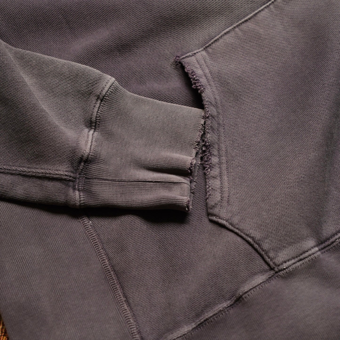 ANACHRONORM Faded Side Lib Sweat Parka