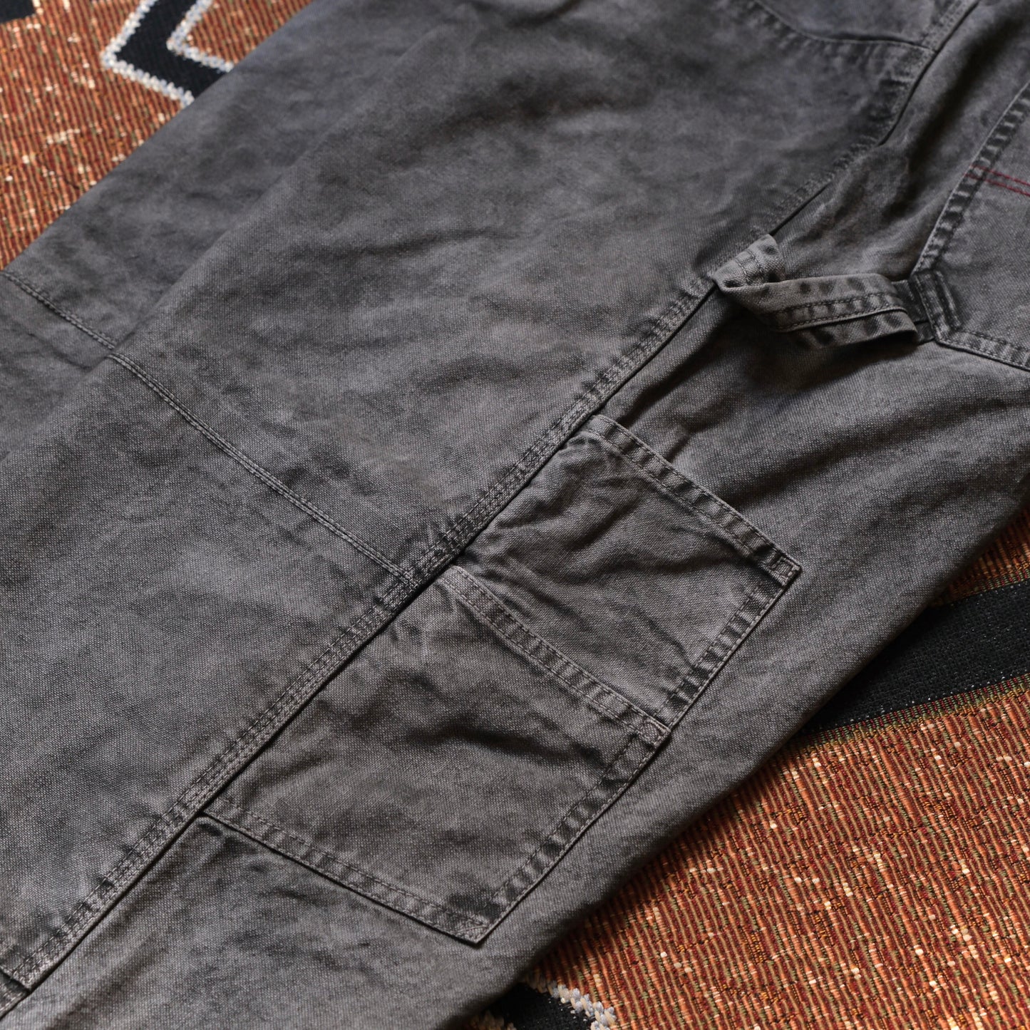 ANACHRONORM Pigment Dyed Duck Painter Pants
