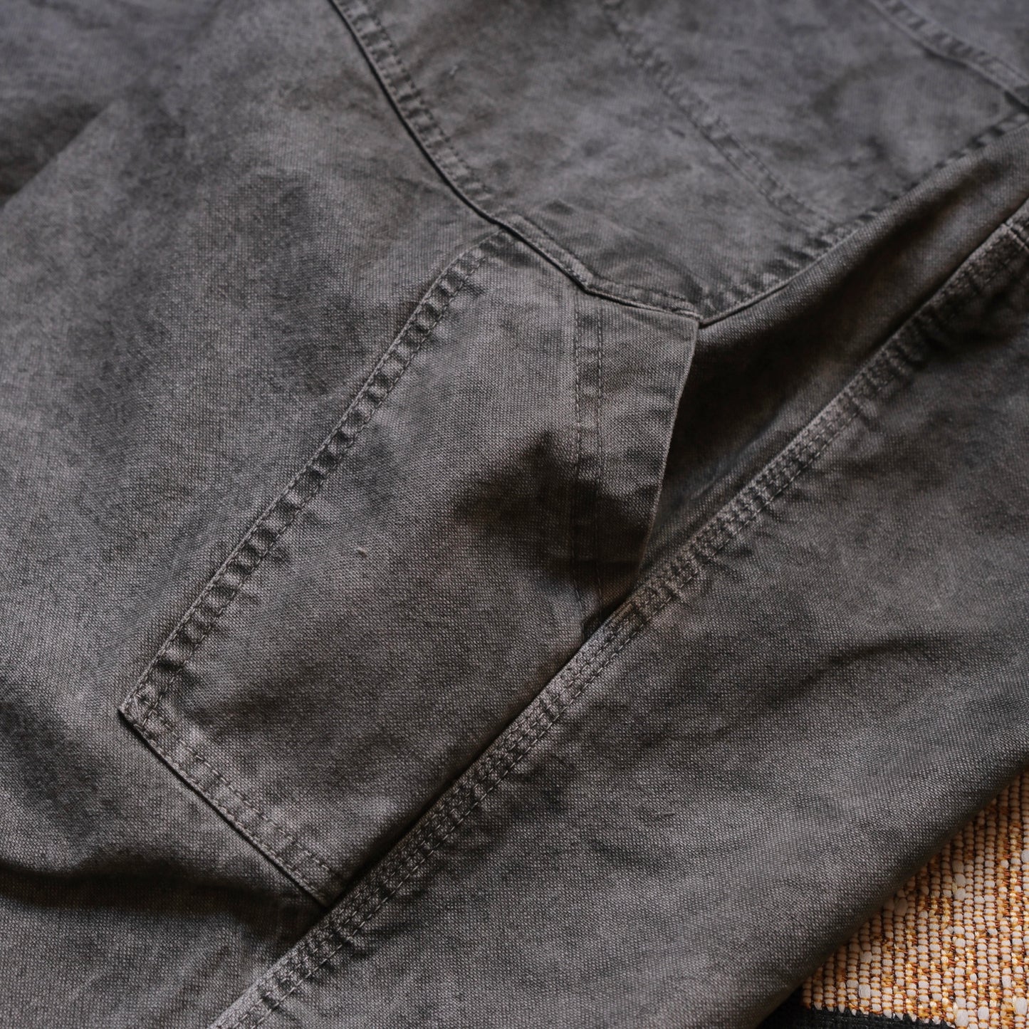 ANACHRONORM Pigment Dyed Duck Painter Pants