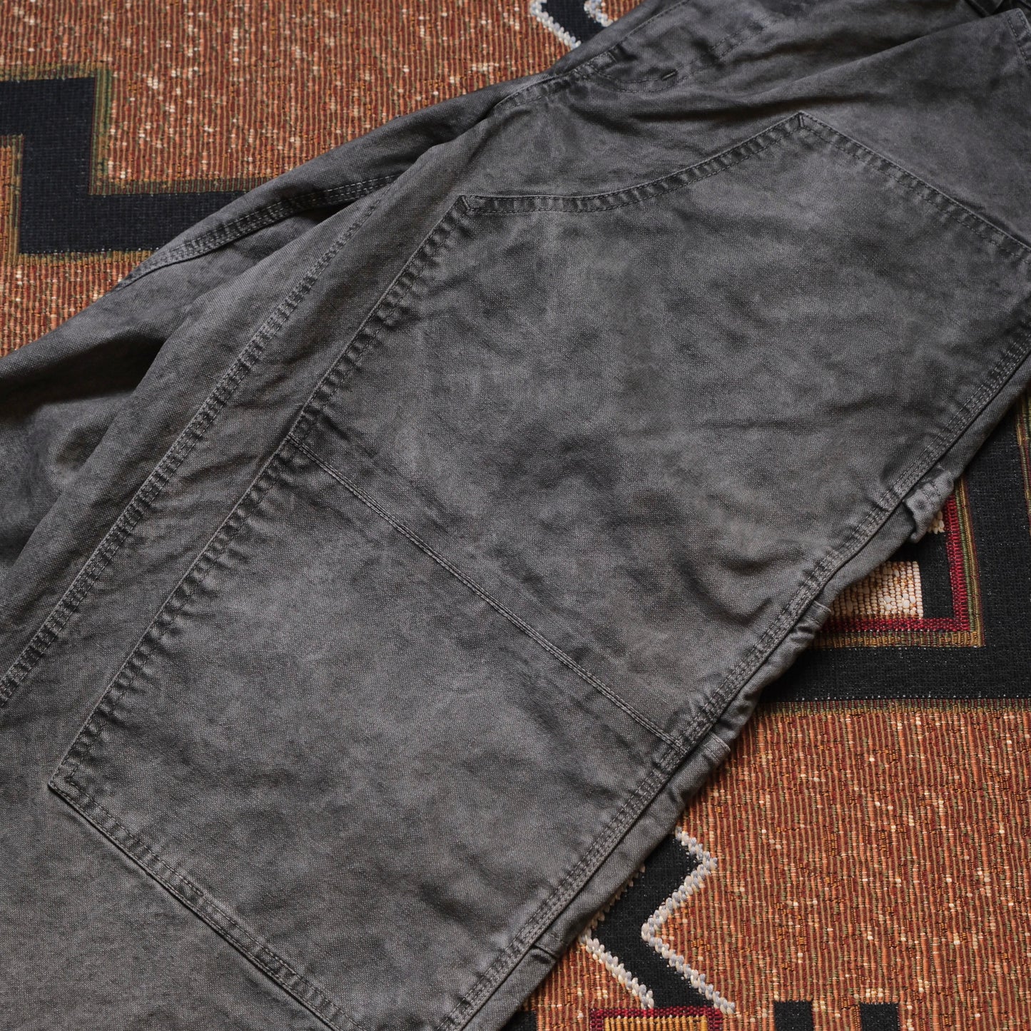 ANACHRONORM Pigment Dyed Duck Painter Pants