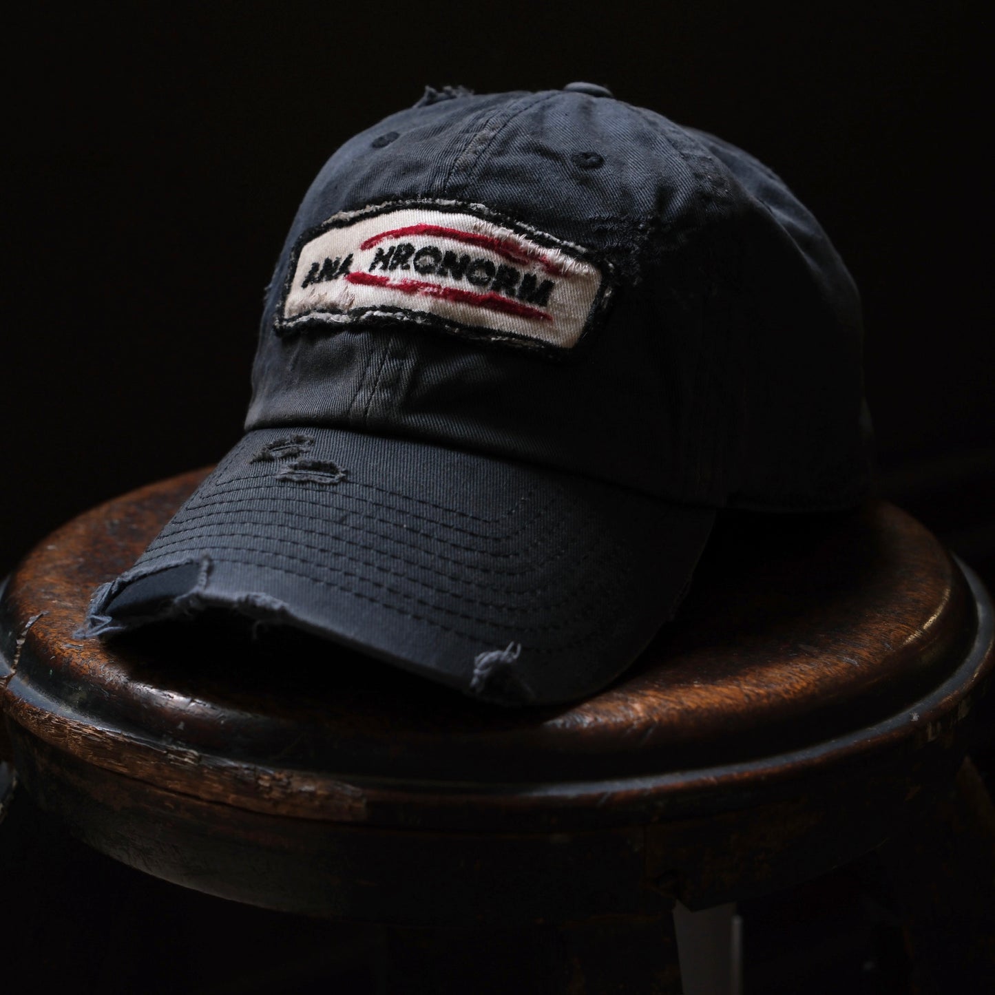 ANACHRONORM Distressed Patch 6 Panel Cap