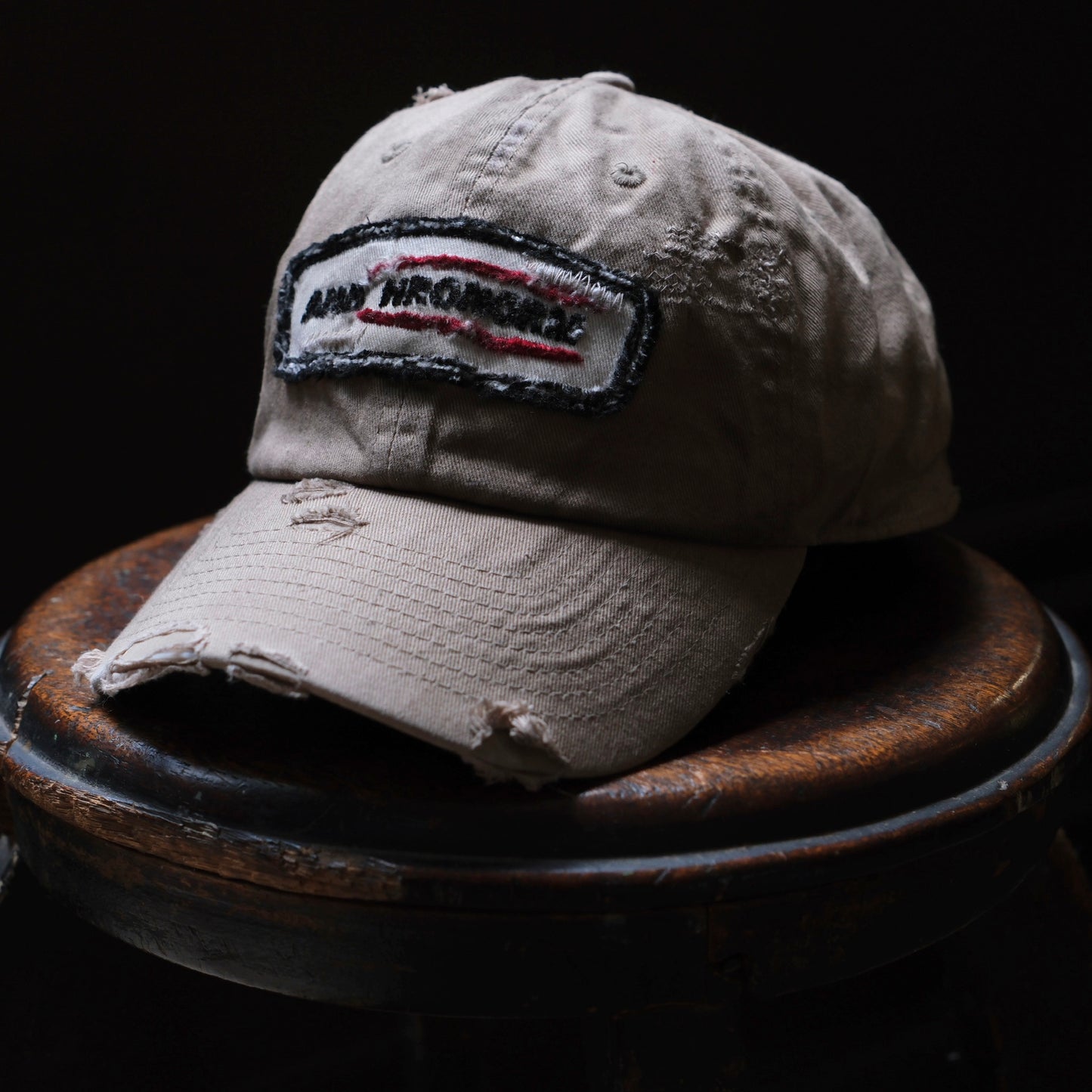 ANACHRONORM Distressed Patch 6 Panel Cap