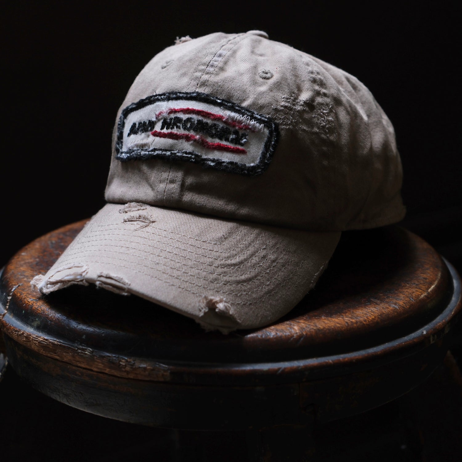 ANACHRONORM Distressed Patch 6 Panel Cap