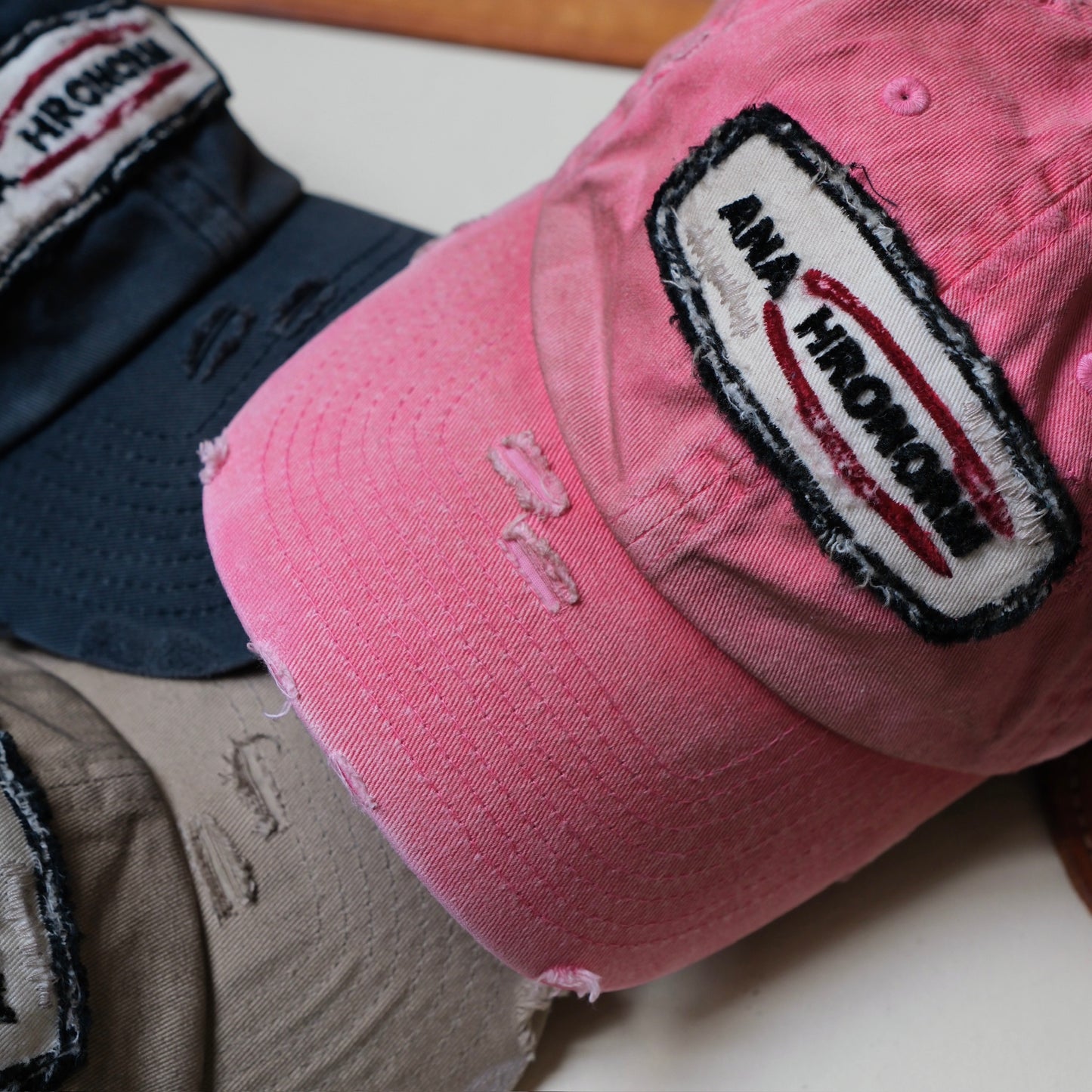 ANACHRONORM Distressed Patch 6 Panel Cap