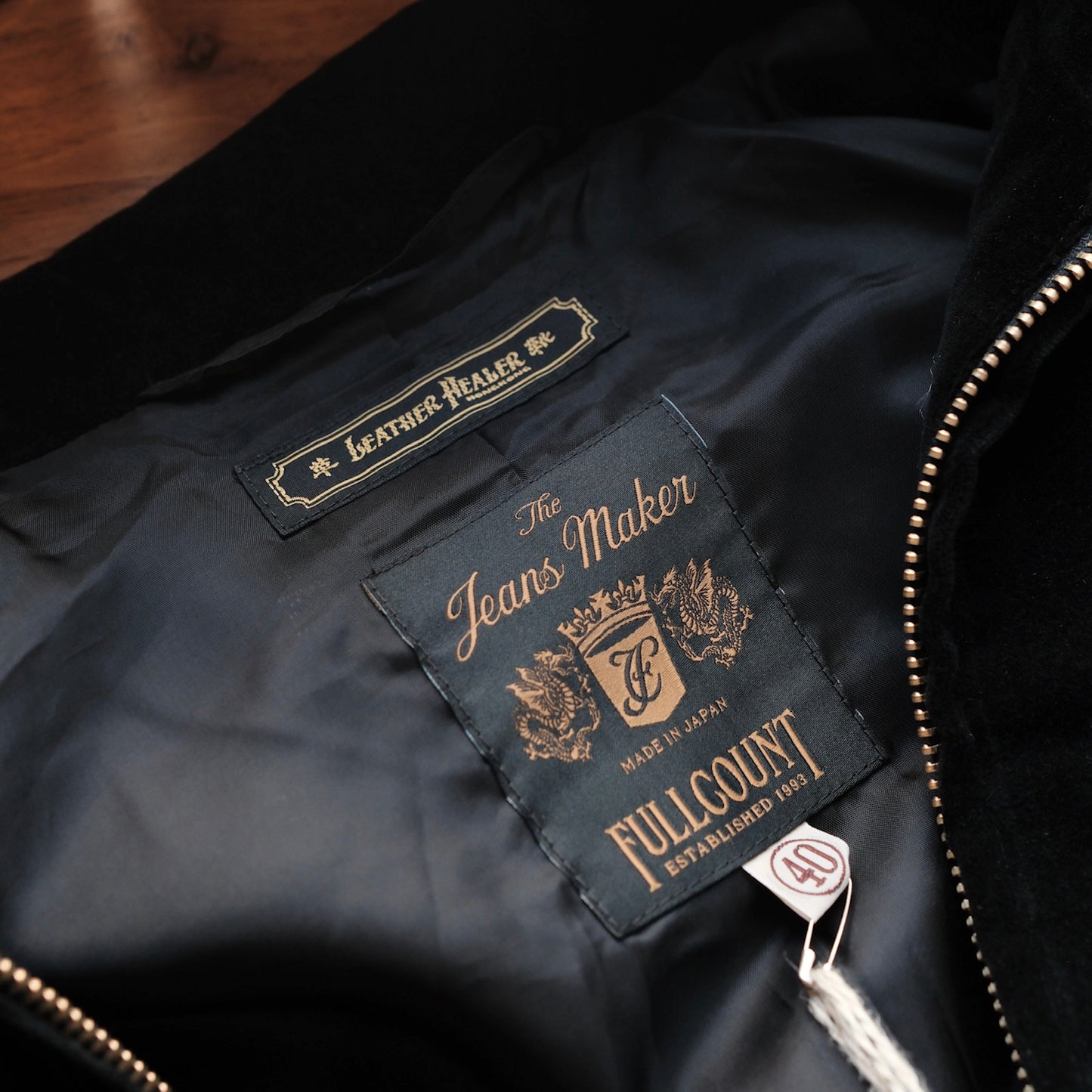 [PRE-ORDER] LEATHER HEALER x FULL COUNT Dragon & Phoenix Souvenir Jacket & Souvenir Porcelain Plate Set (LH 10th Anniversary Limited Edition)