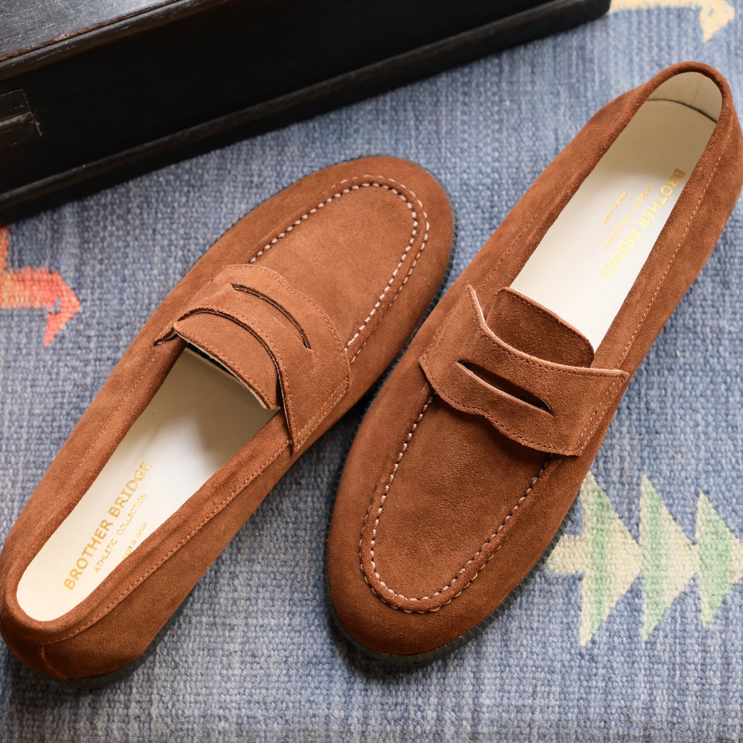 Brother Bridge Suede Peters