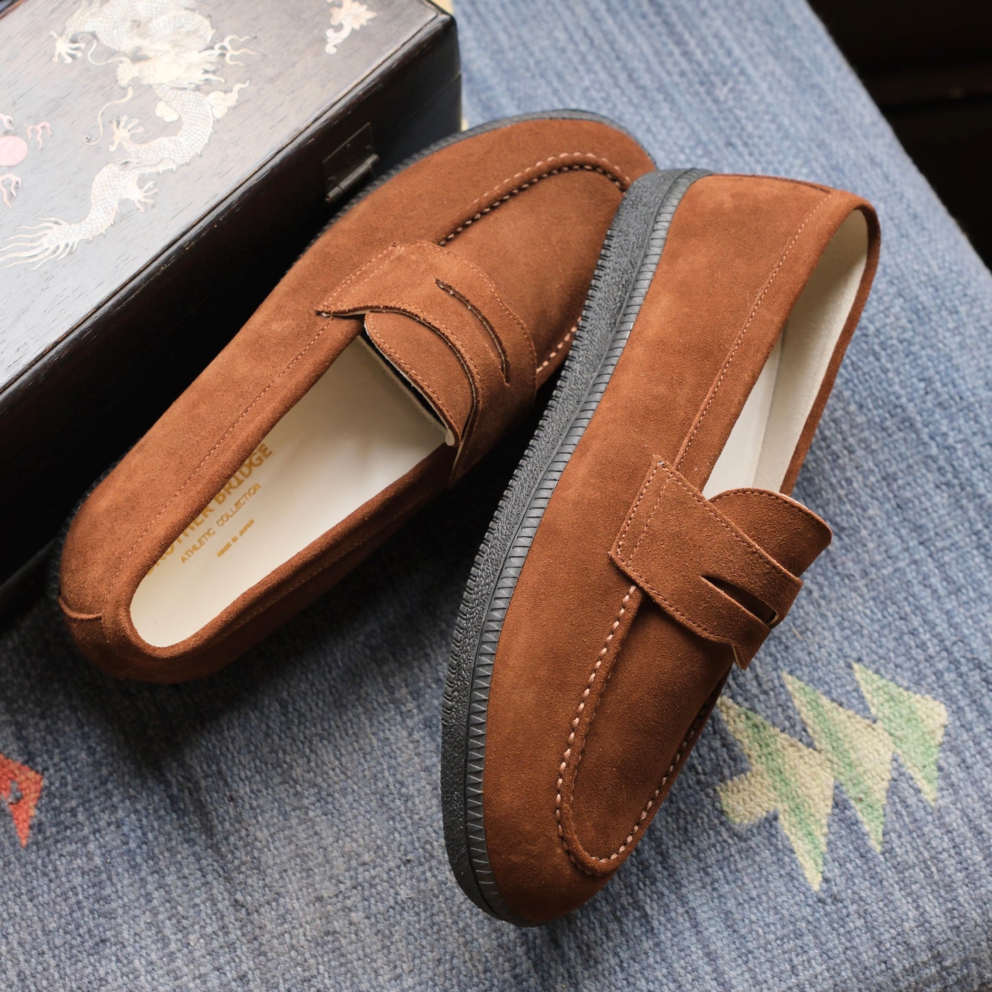 Brother Bridge Suede Peters