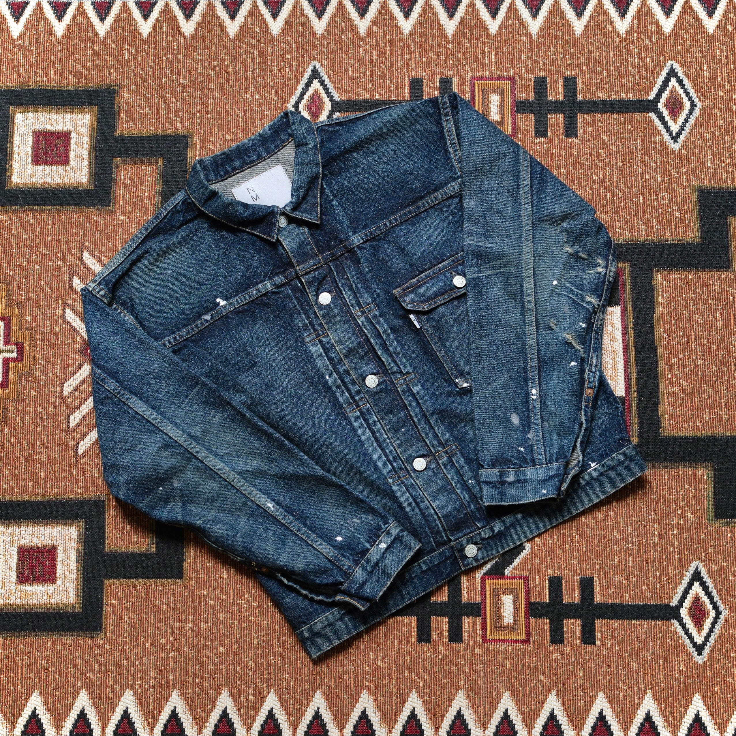New Manual #001 T-Back Denim Jacket – Leather Healer