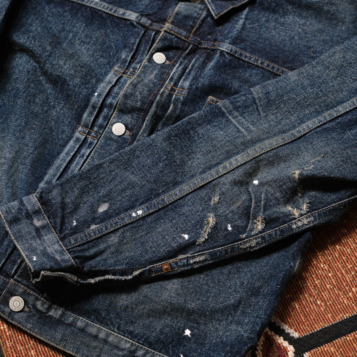 New Manual #001 T-Back Denim Jacket