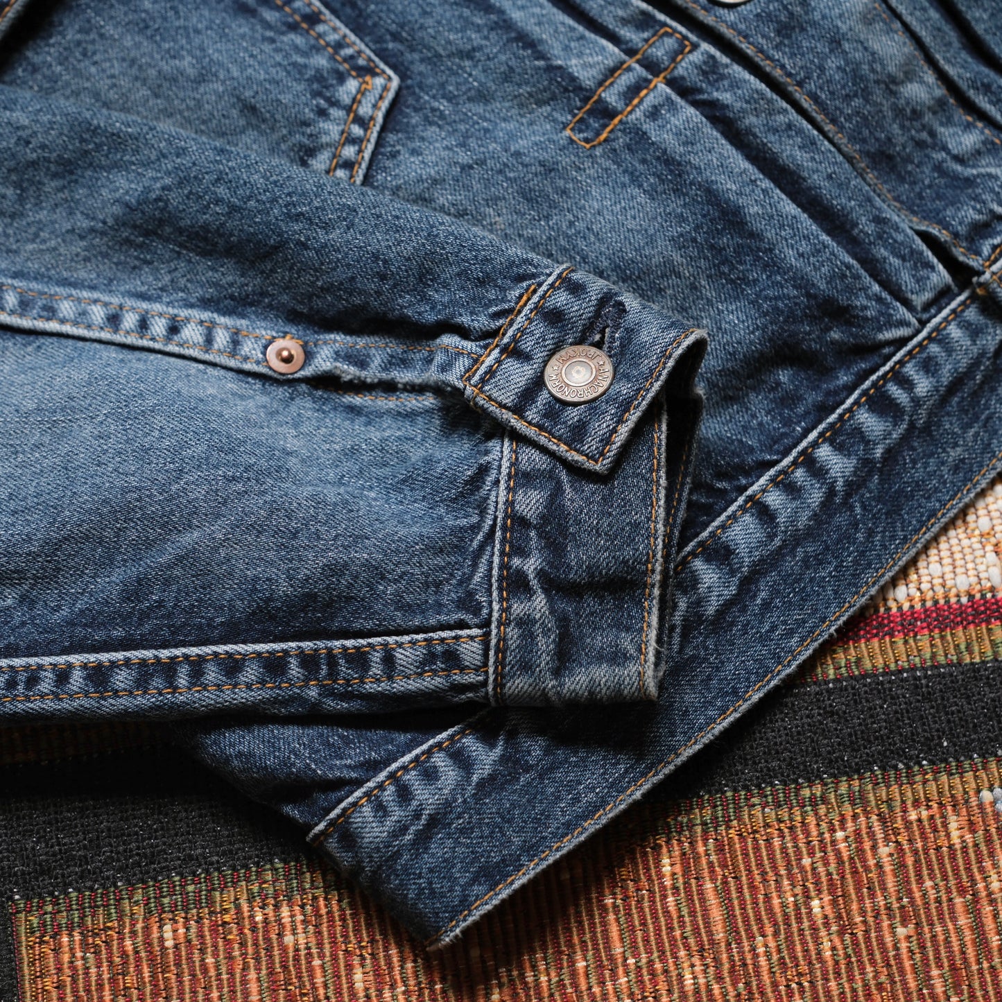 ANACHRONORM Double Pocket Denim Jacket (Aging)