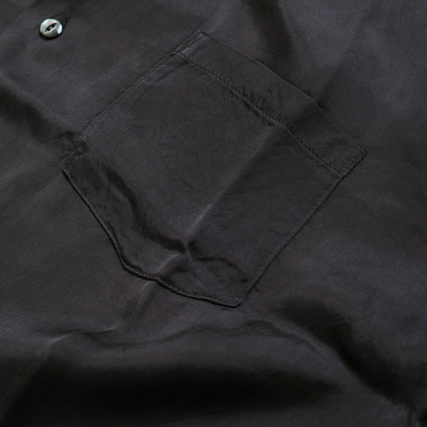 FULL COUNT Fibril Cupra Open Collar S/S Shirt
