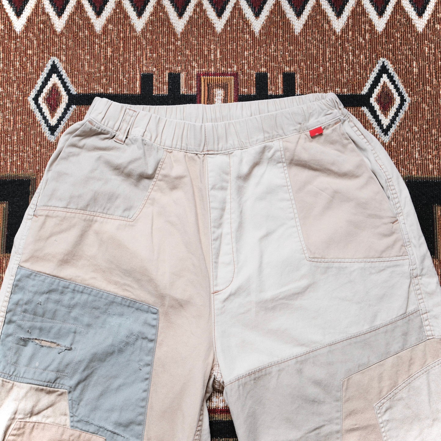 ANACHRONORM Remaked Mix Panel Wide Easy Pants