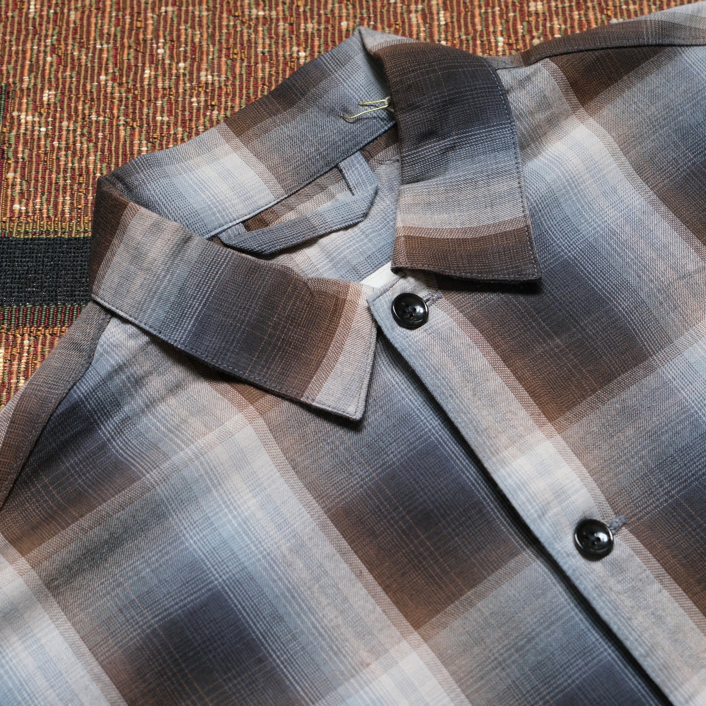 ANACHRONORM Relux Open Color Check Shirt