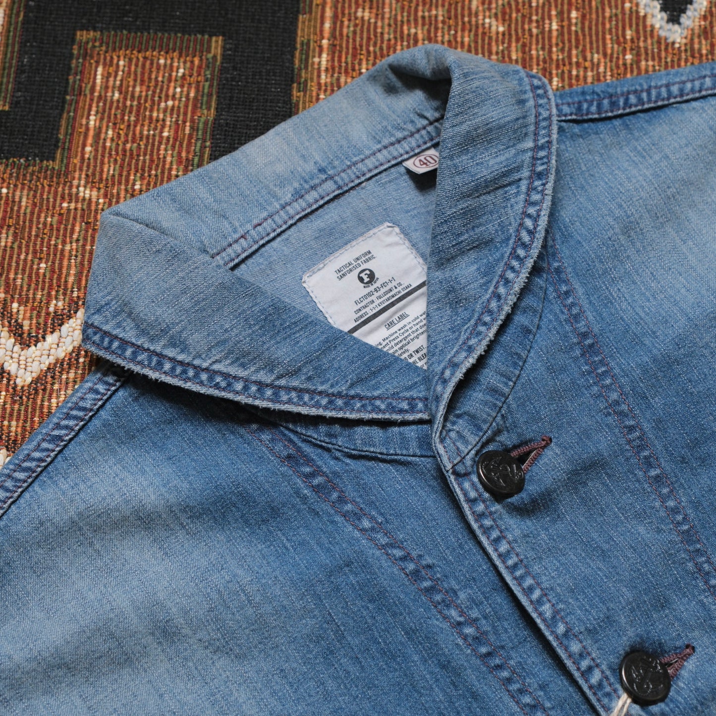 FULL COUNT USN Shawl Collar Denim Coverall HW (Master of Reality)