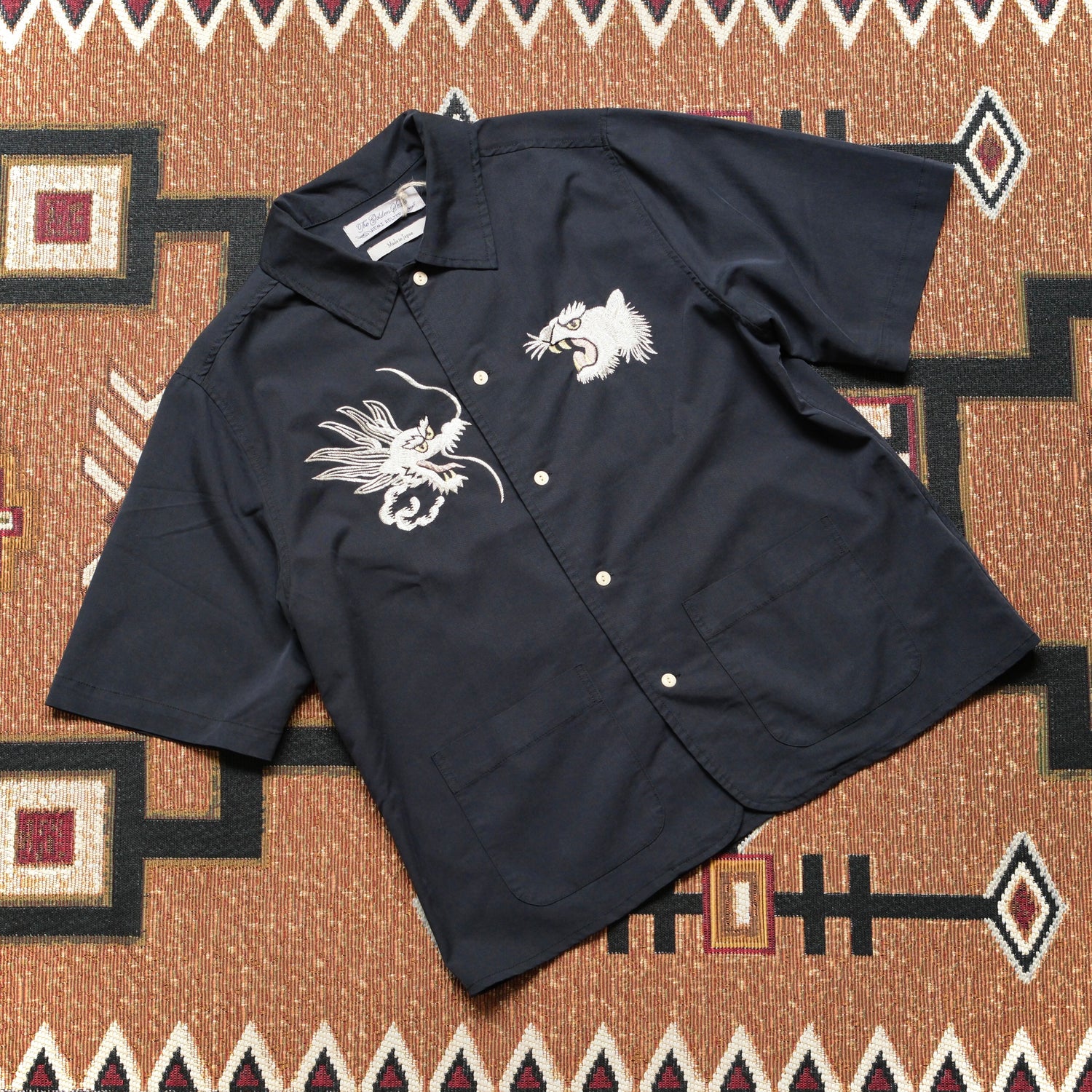 REMI RELIEF Rayon Twill Souvenir S/S Shirt