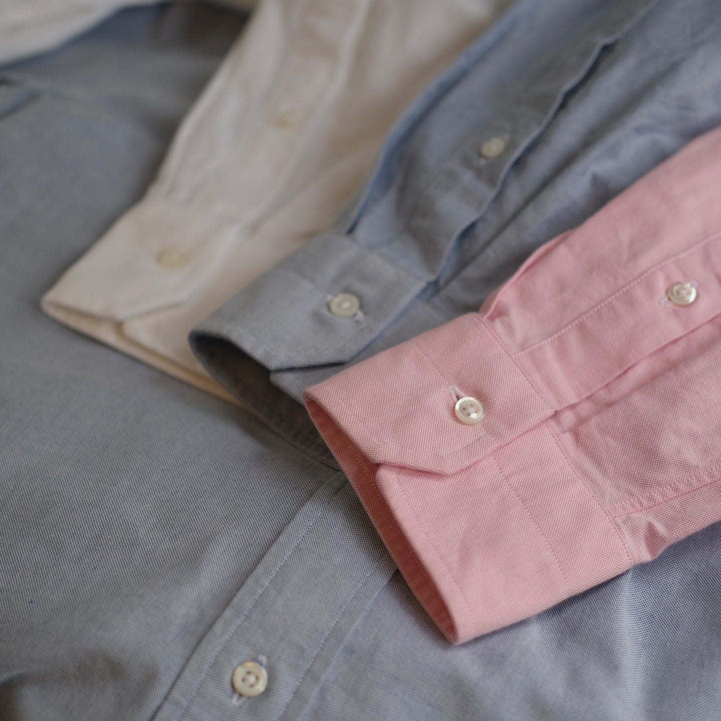 HAND ROOM Oxford Button Down Shirt