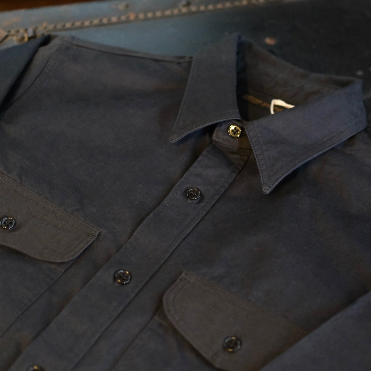 FULL COUNT Old Japanese Twill Work Shirt