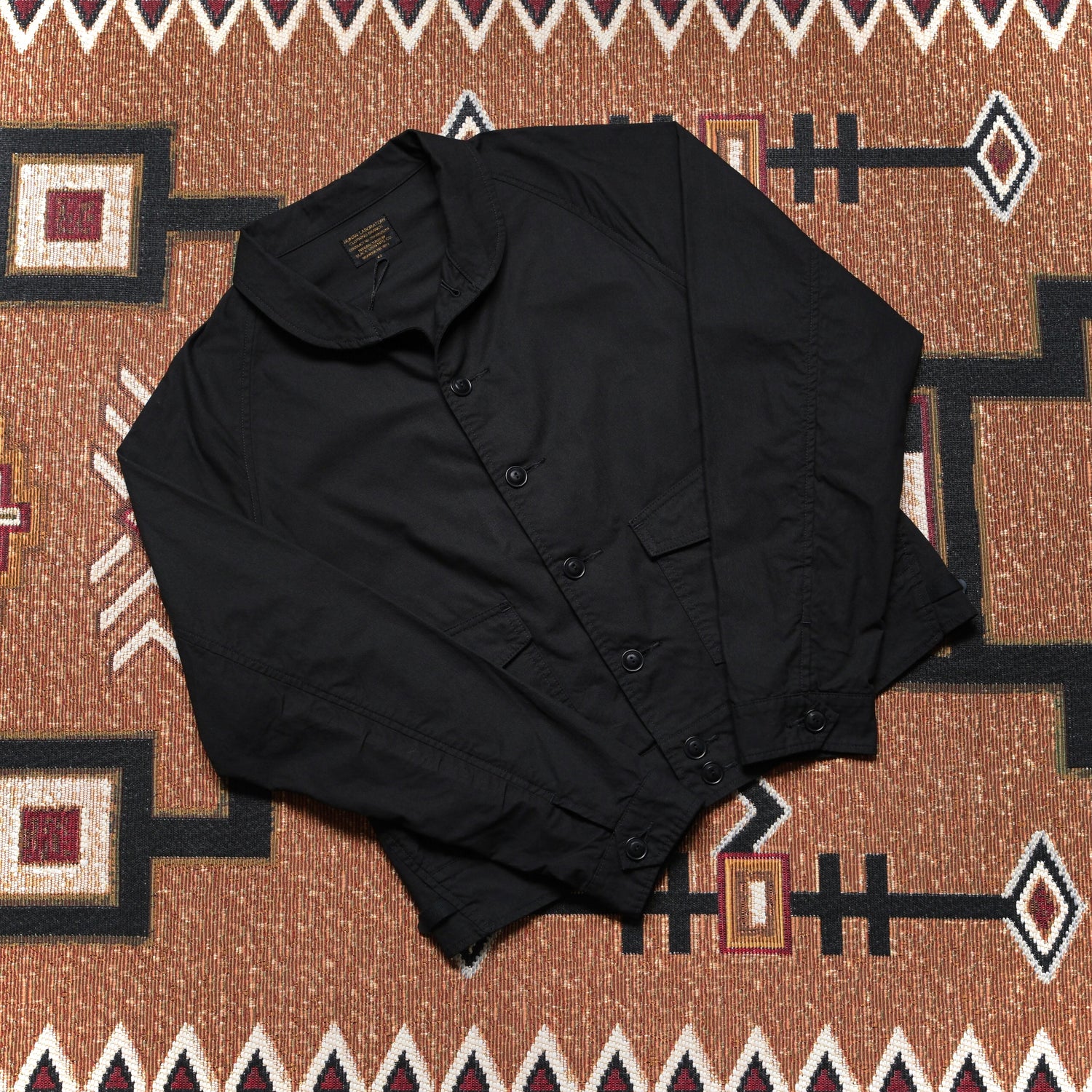 BLACK SIGN Military Ripstop Civilian Cossack Jacket