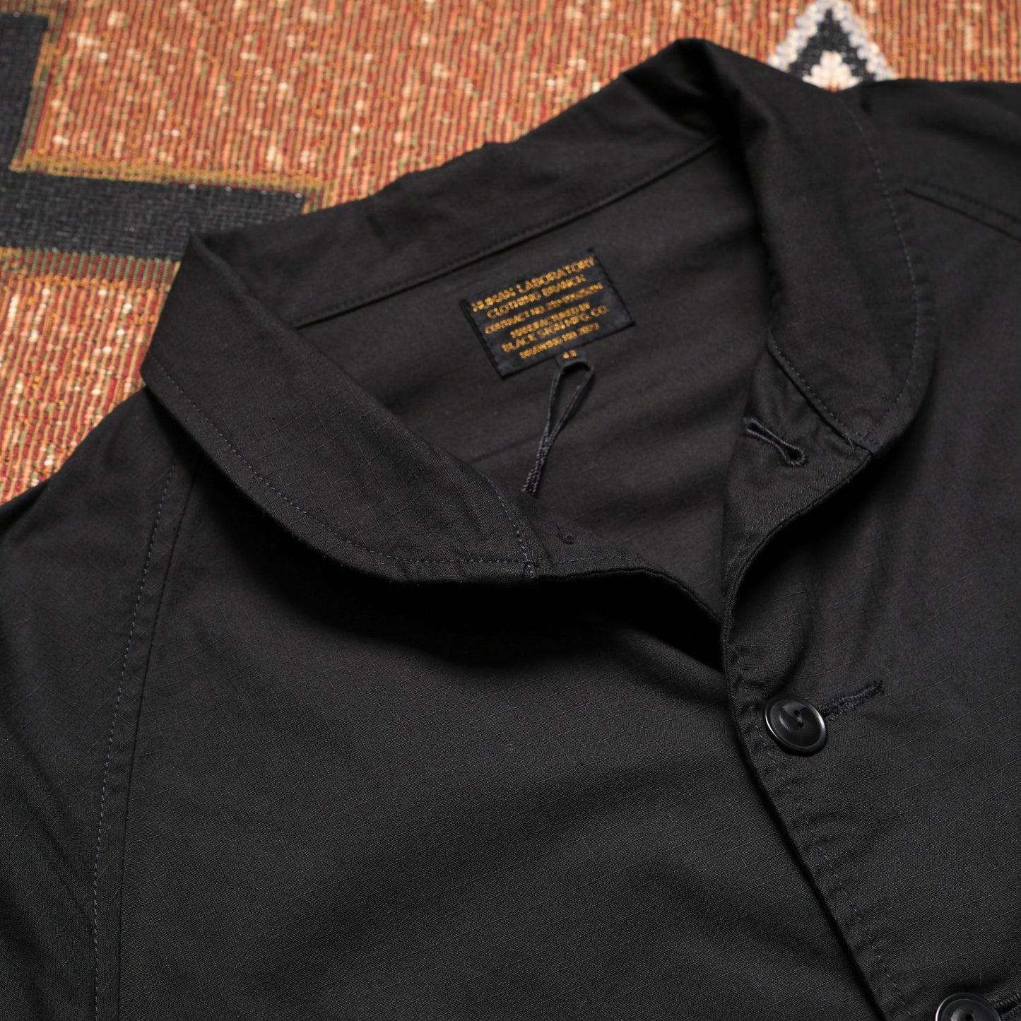 BLACK SIGN Military Ripstop Civilian Cossack Jacket