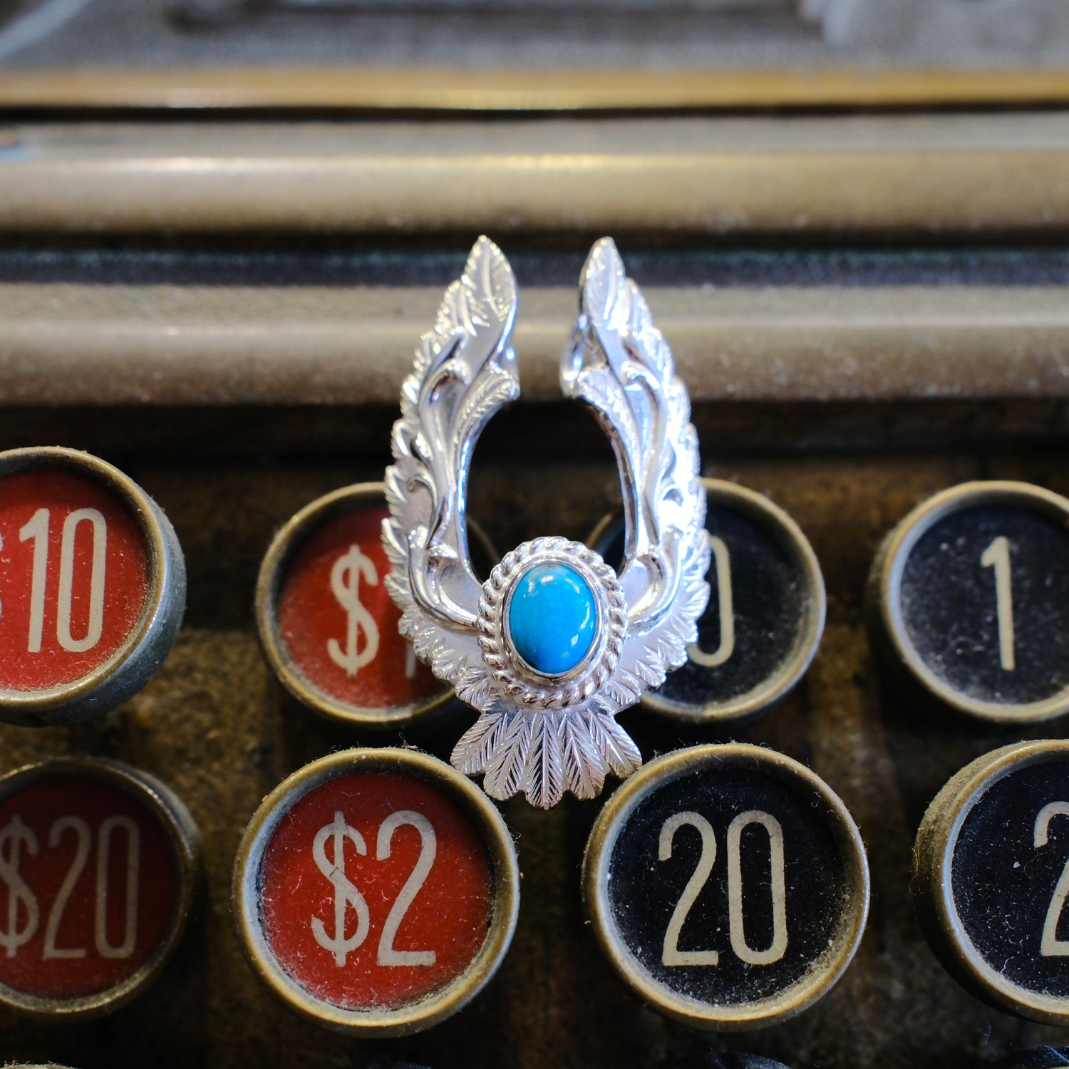 Dear Blossom Turqoise Eagle (E-006)