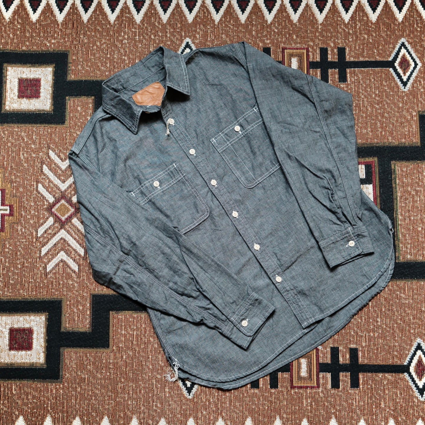 REMI RELIEF 5oz Selvedge Chambray Work Shirt