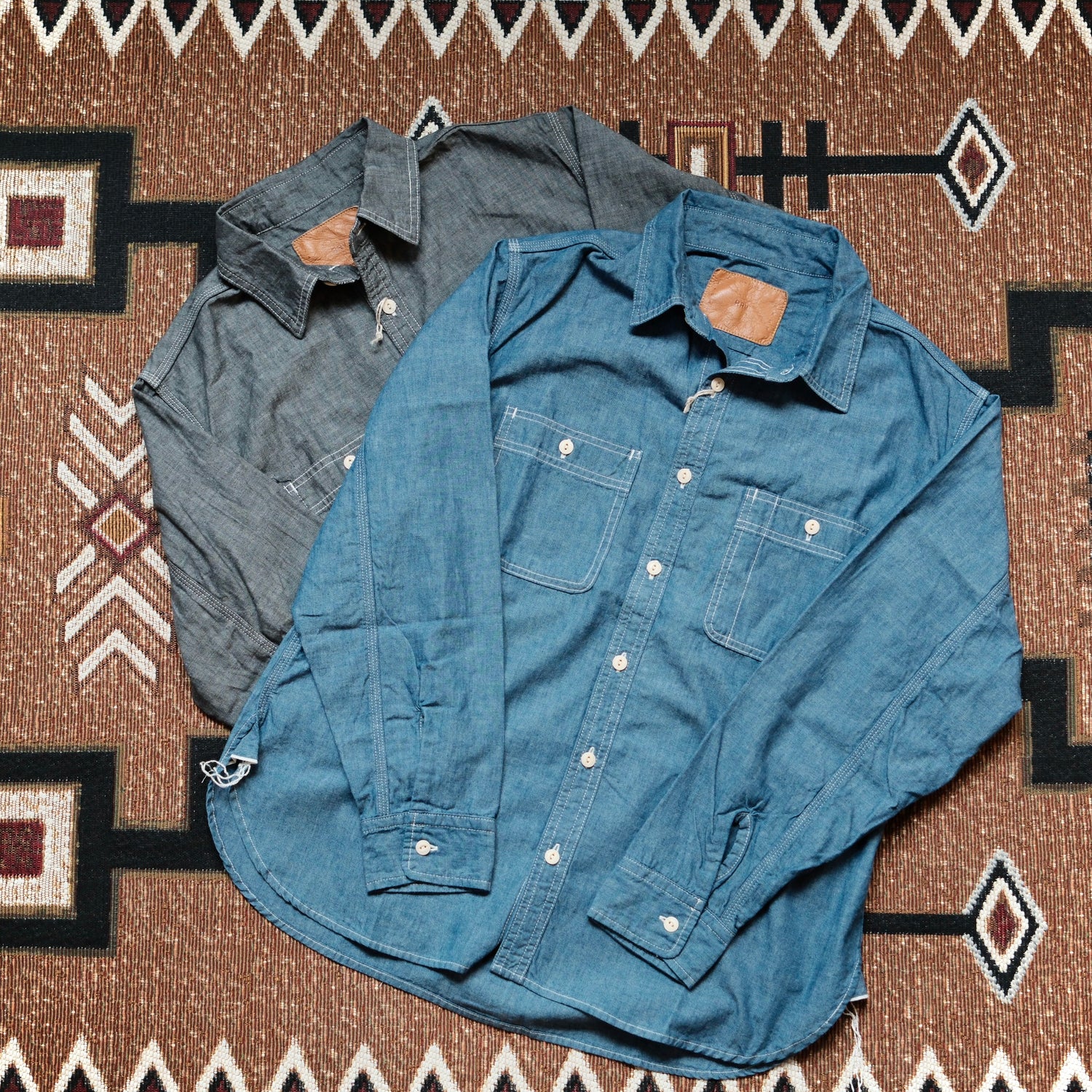 REMI RELIEF 5oz Selvedge Chambray Work Shirt