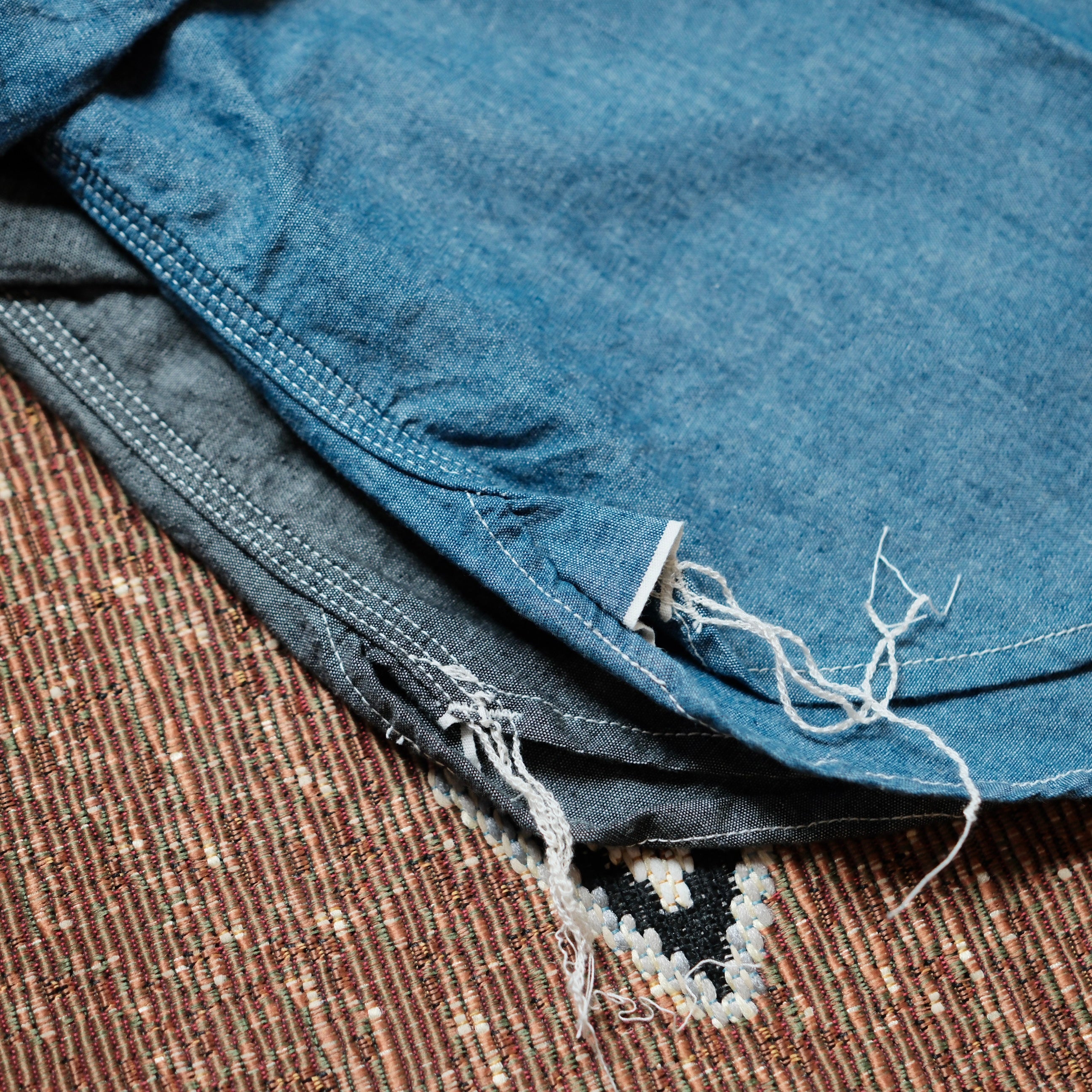 REMI RELIEF 5oz Selvedge Chambray Work Shirt – Leather Healer