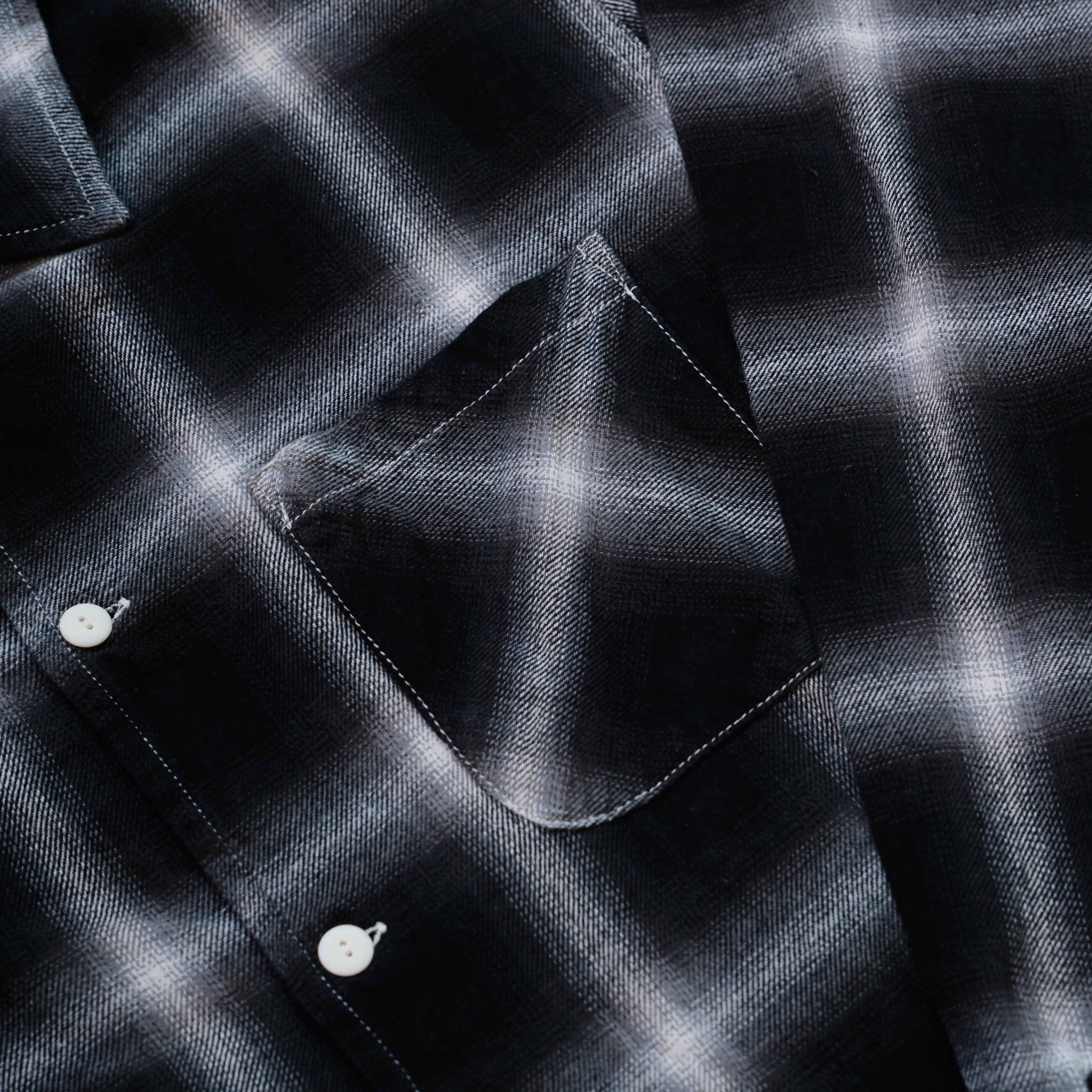 REMI RELIEF Ombre Checked Shirt – Leather Healer