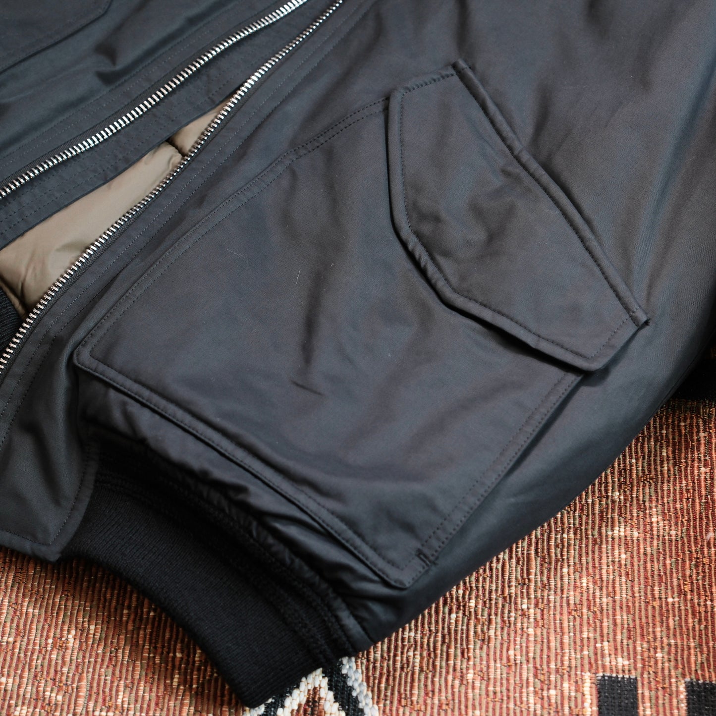 Valstar Cotton/Nylon Virgil Padded Flight Jacket