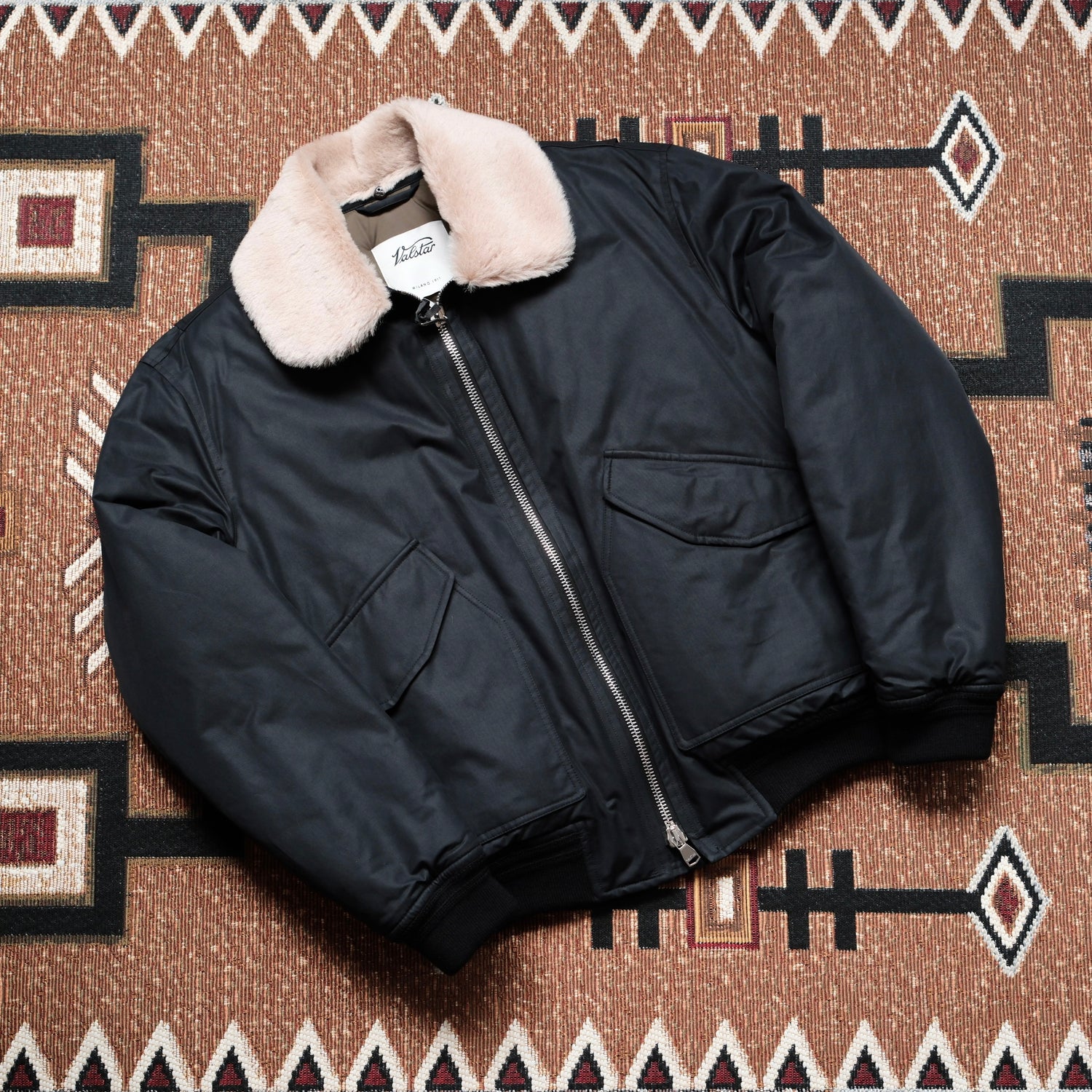 Valstar Cotton/Nylon Virgil Padded Flight Jacket
