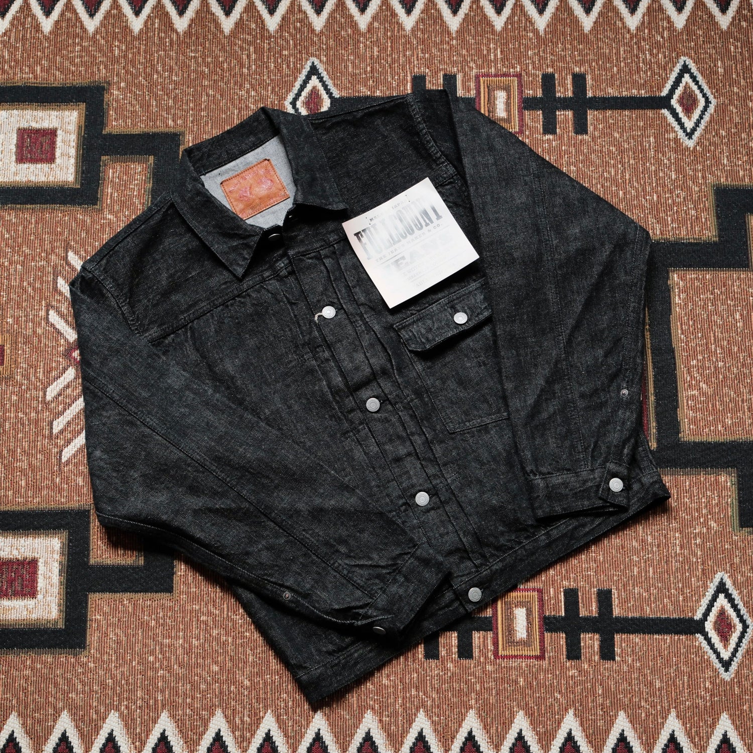 FULL COUNT Type 1 Black Denim Jacket (2107BK)