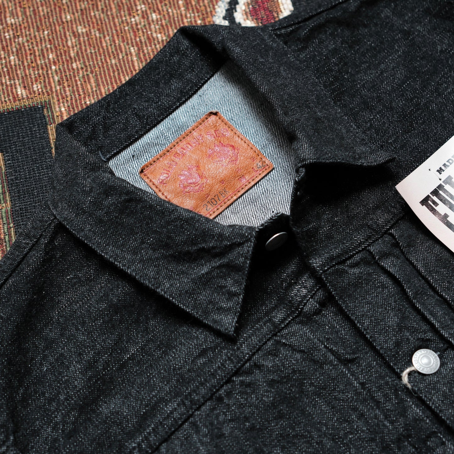 FULL COUNT Type 1 Black Denim Jacket (2107BK)