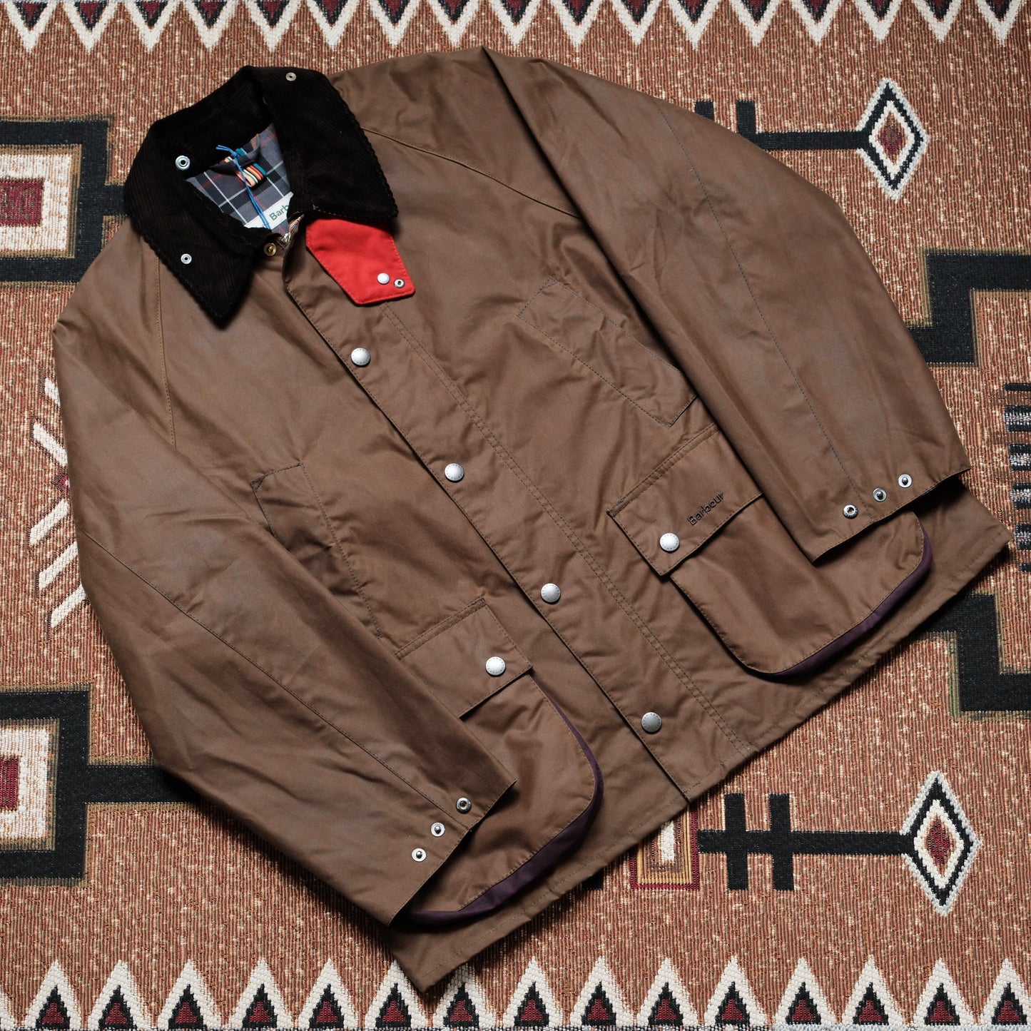 Barbour x Paul Smith OS Bedale Wax Jacket