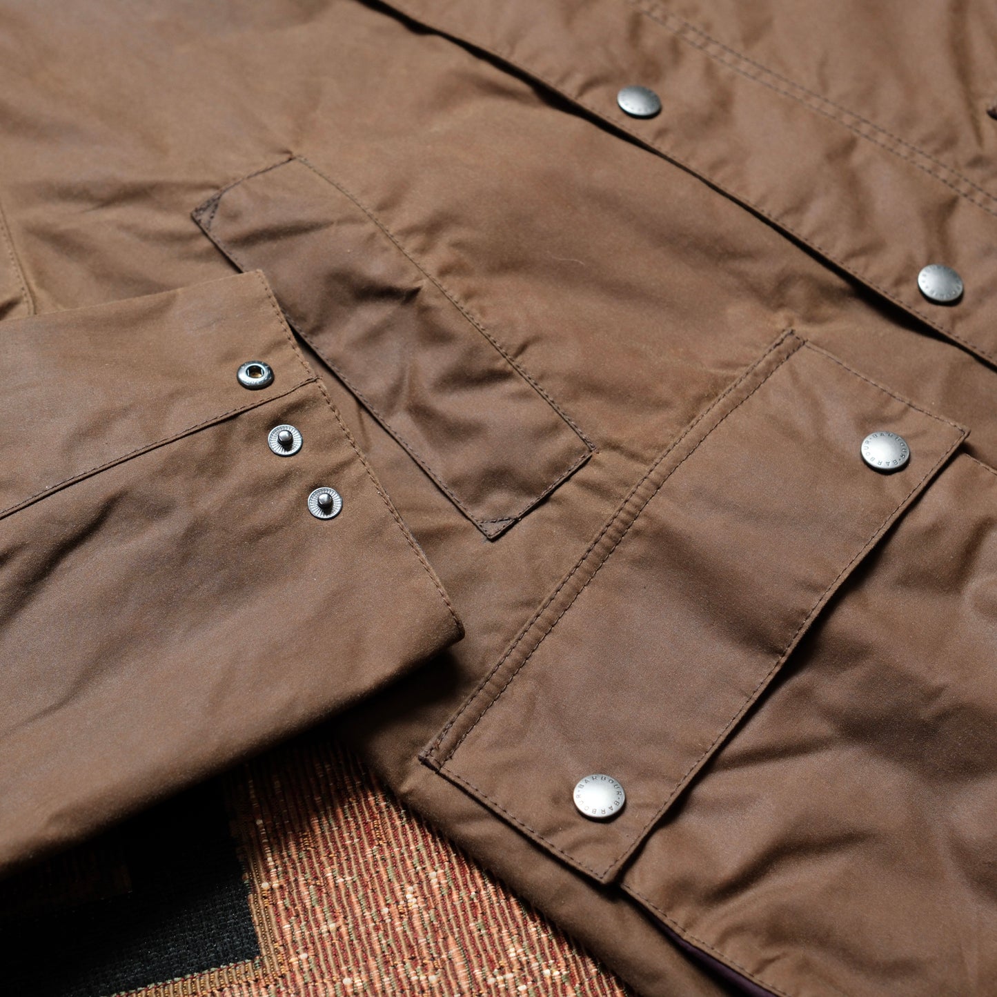 Barbour x Paul Smith OS Bedale Wax Jacket