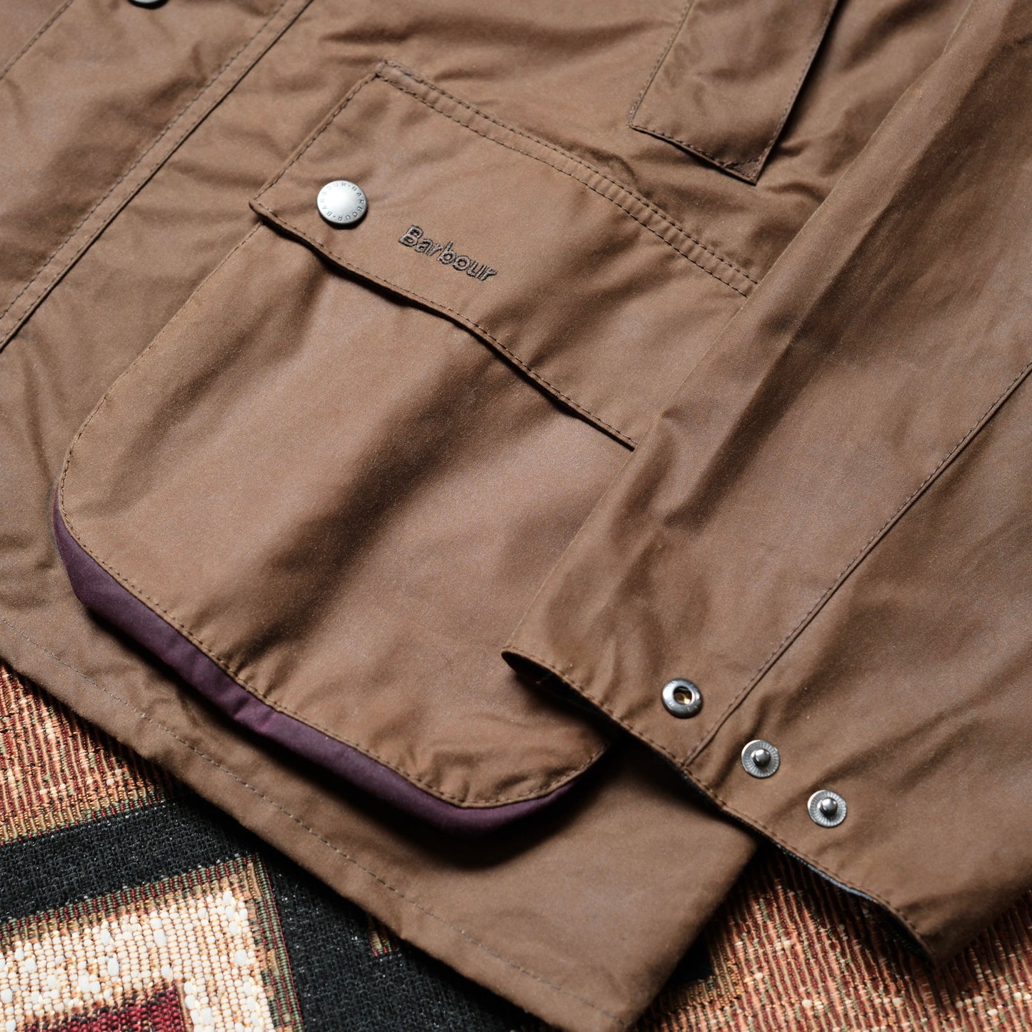 Barbour x Paul Smith OS Bedale Wax Jacket